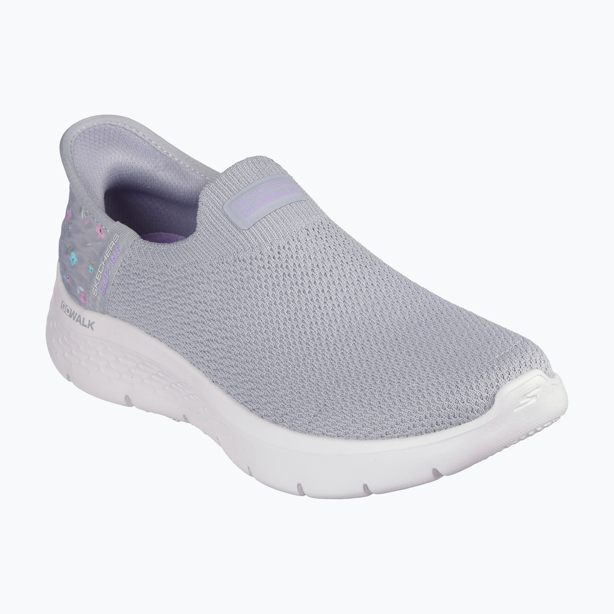 Buty damskie SKECHERS Go Walk Flex Sunset Rose gray/lavender | WYSYŁKA W 24H | 30 DNI NA ZWROT