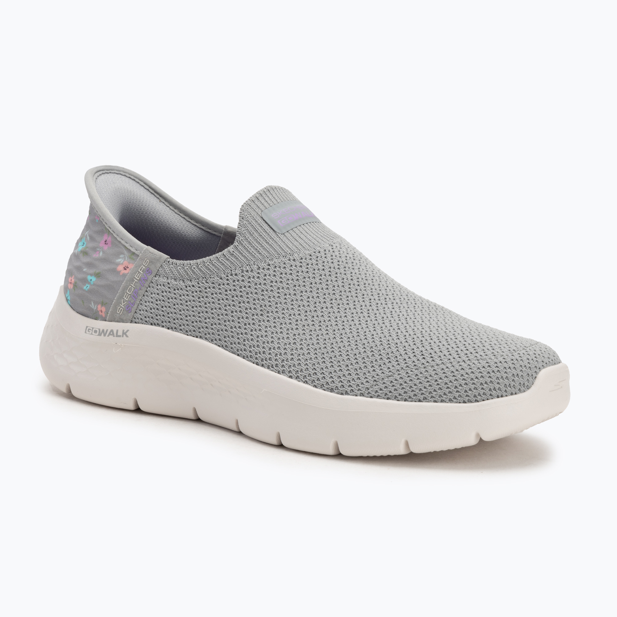 Buty damskie SKECHERS Go Walk Flex Sunset Rose gray/lavender 