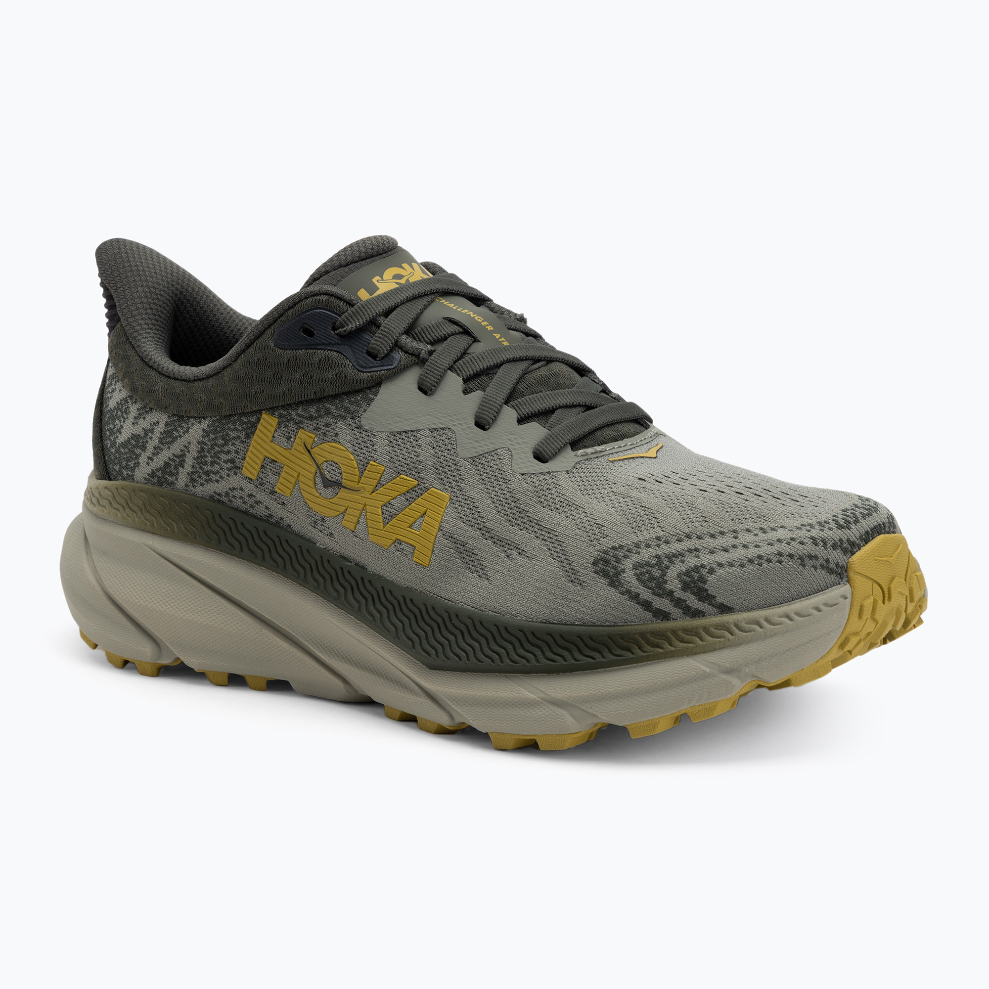 Buty do biegania męskie HOKA Challenger ATR 7 Wide outer olive haze/forest cover 