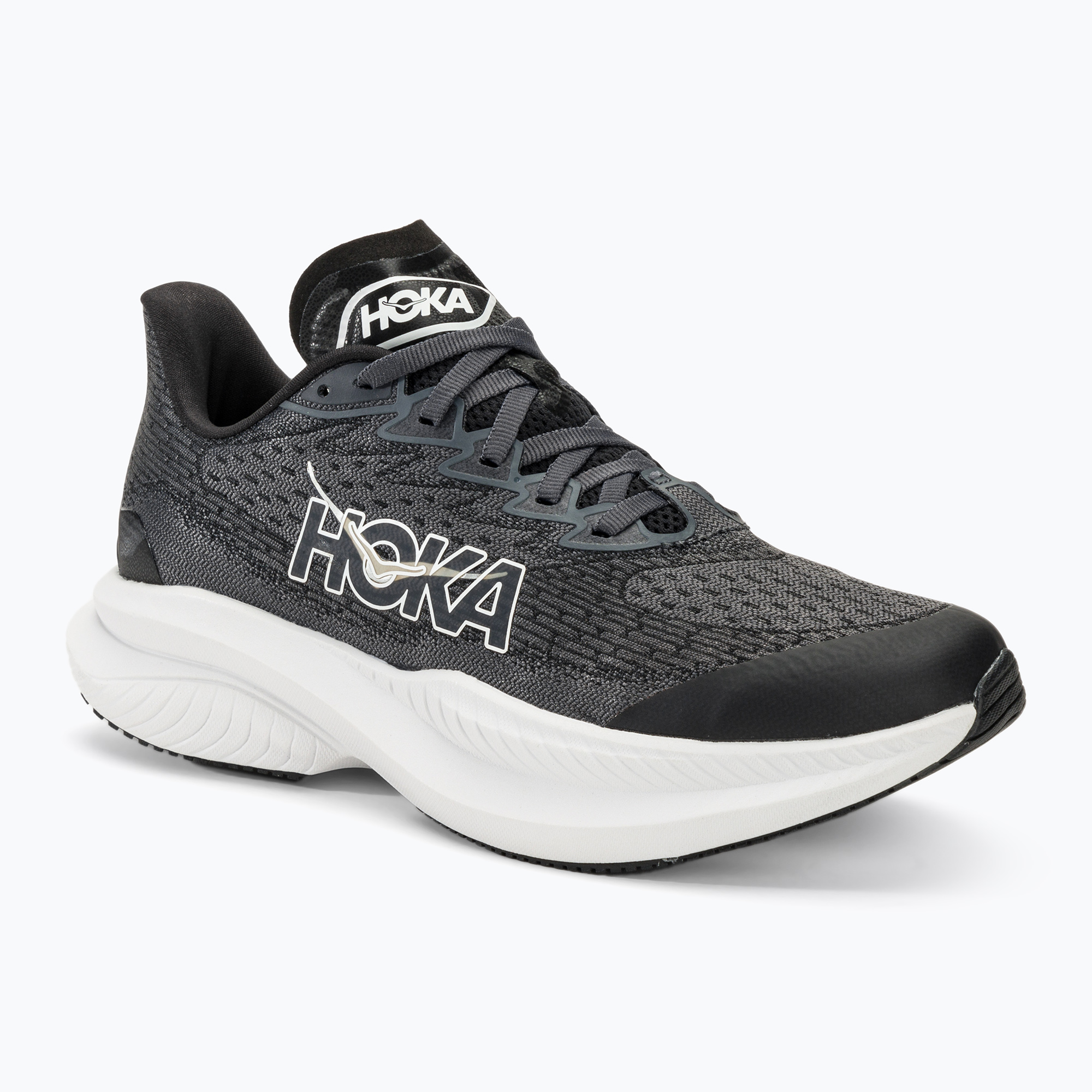 Buty do biegania dziecięce HOKA Mach 6 black/white | WYSYŁKA W 24H | 30 DNI NA ZWROT