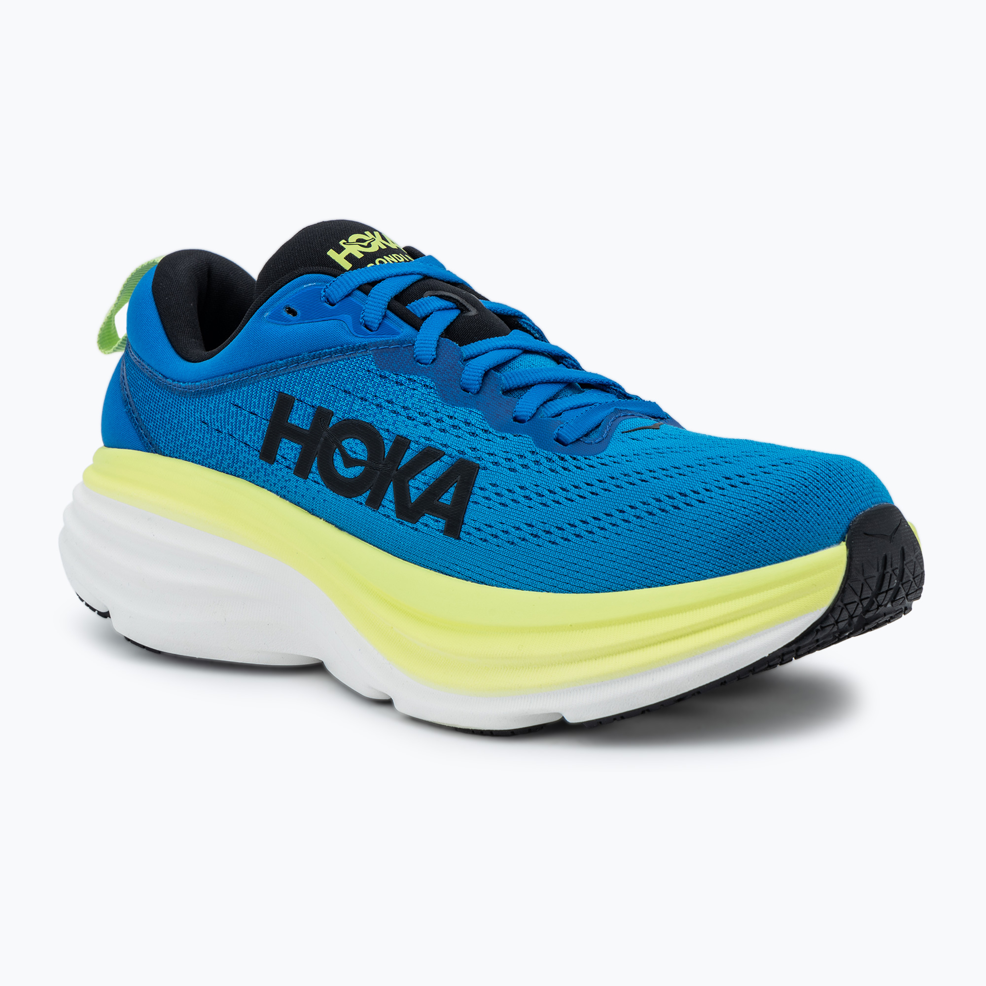 Buty do biegania męskie HOKA Bondi 8 electric cobalt/lettuce | WYSYŁKA W 24H | 30 DNI NA ZWROT