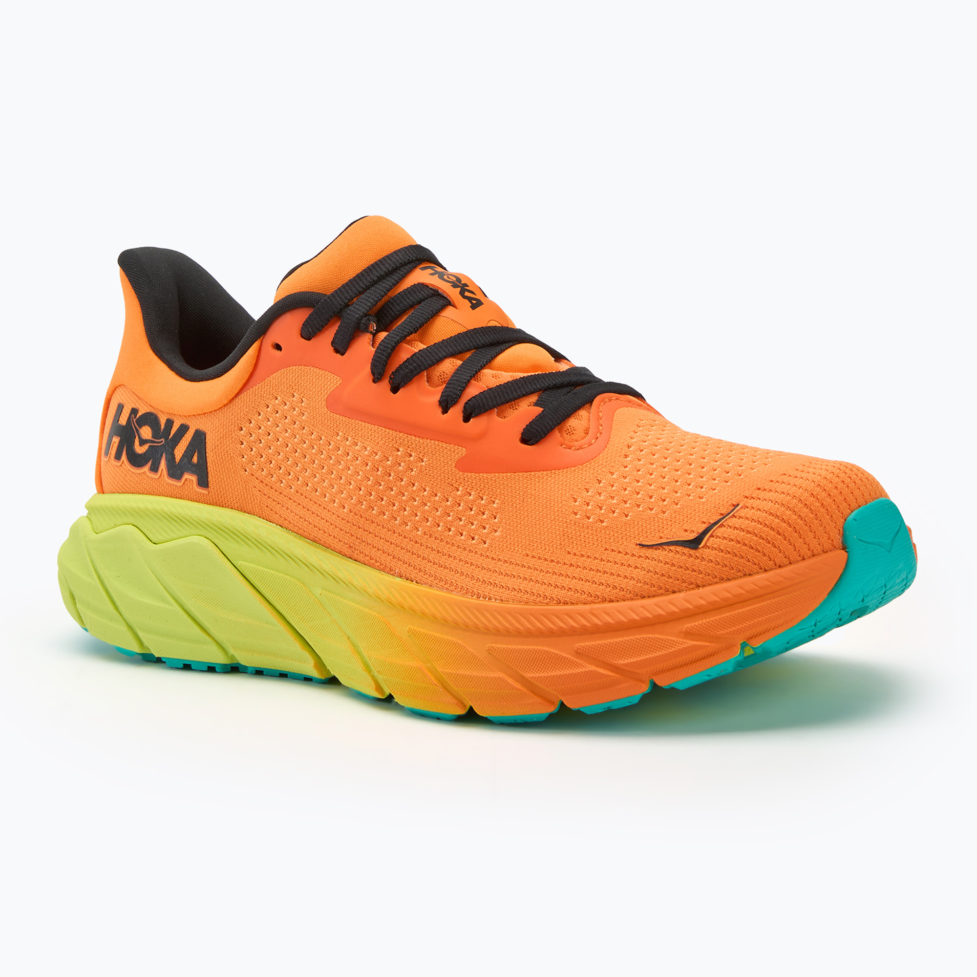 Buty do biegania męskie HOKA Arahi 7 electric tangerine/black | WYSYŁKA W 24H | 30 DNI NA ZWROT