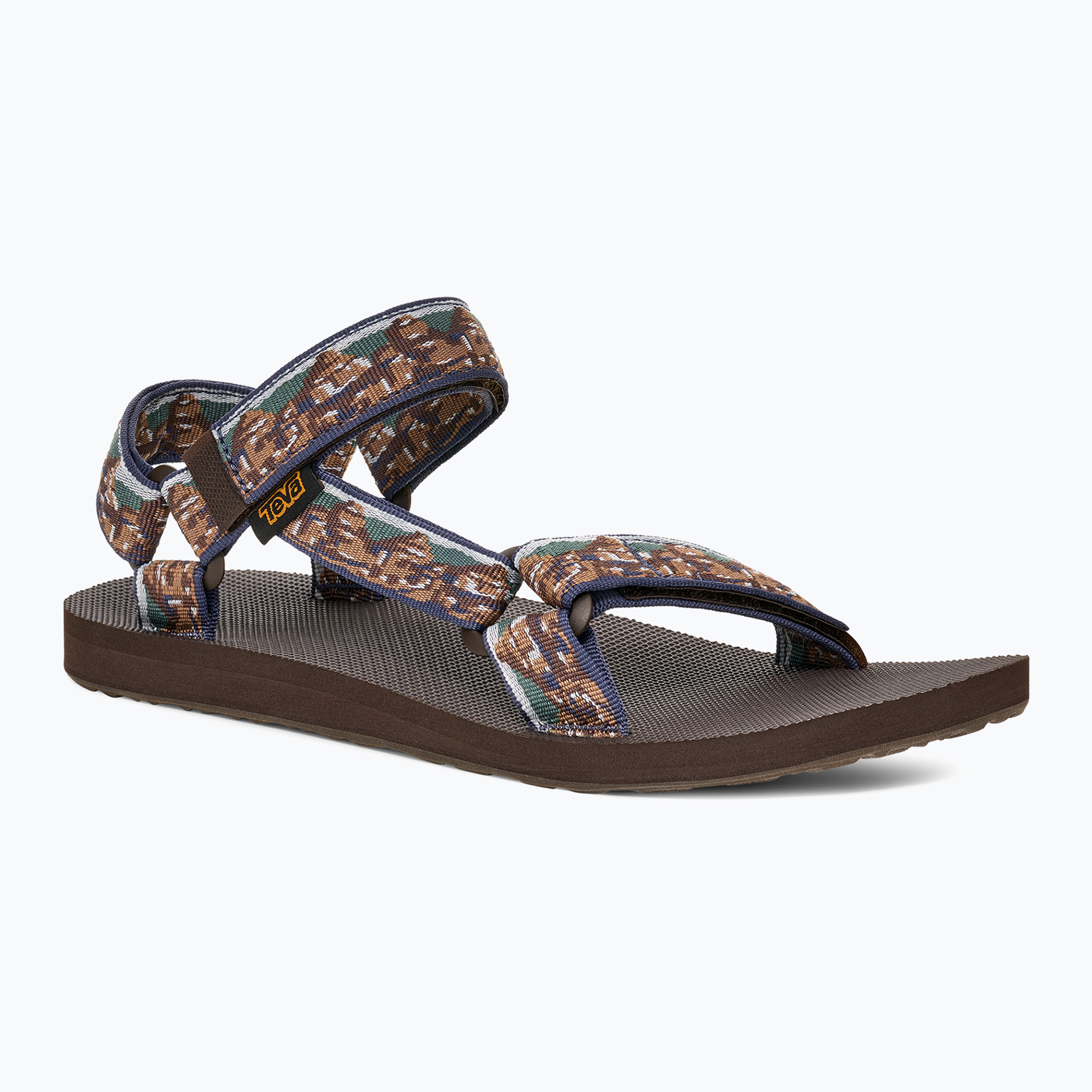 Sandały męskie Teva Original Universal desert mosaic/chocolate brown 