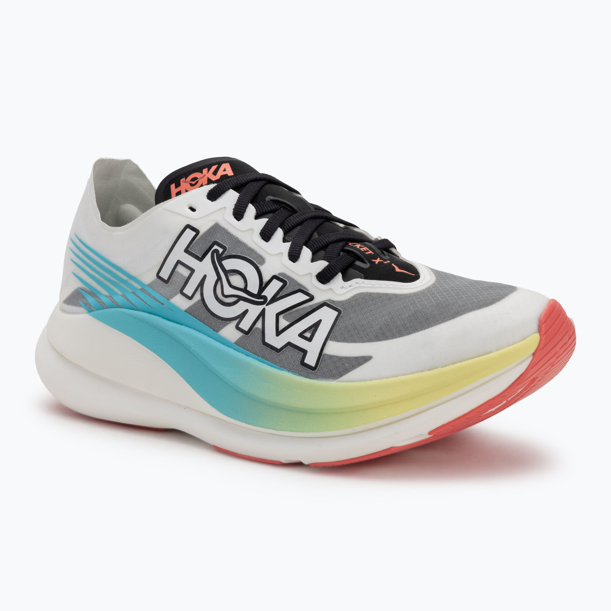 Buty do biegania HOKA Rocket X 2 yuzu/cielo blue 