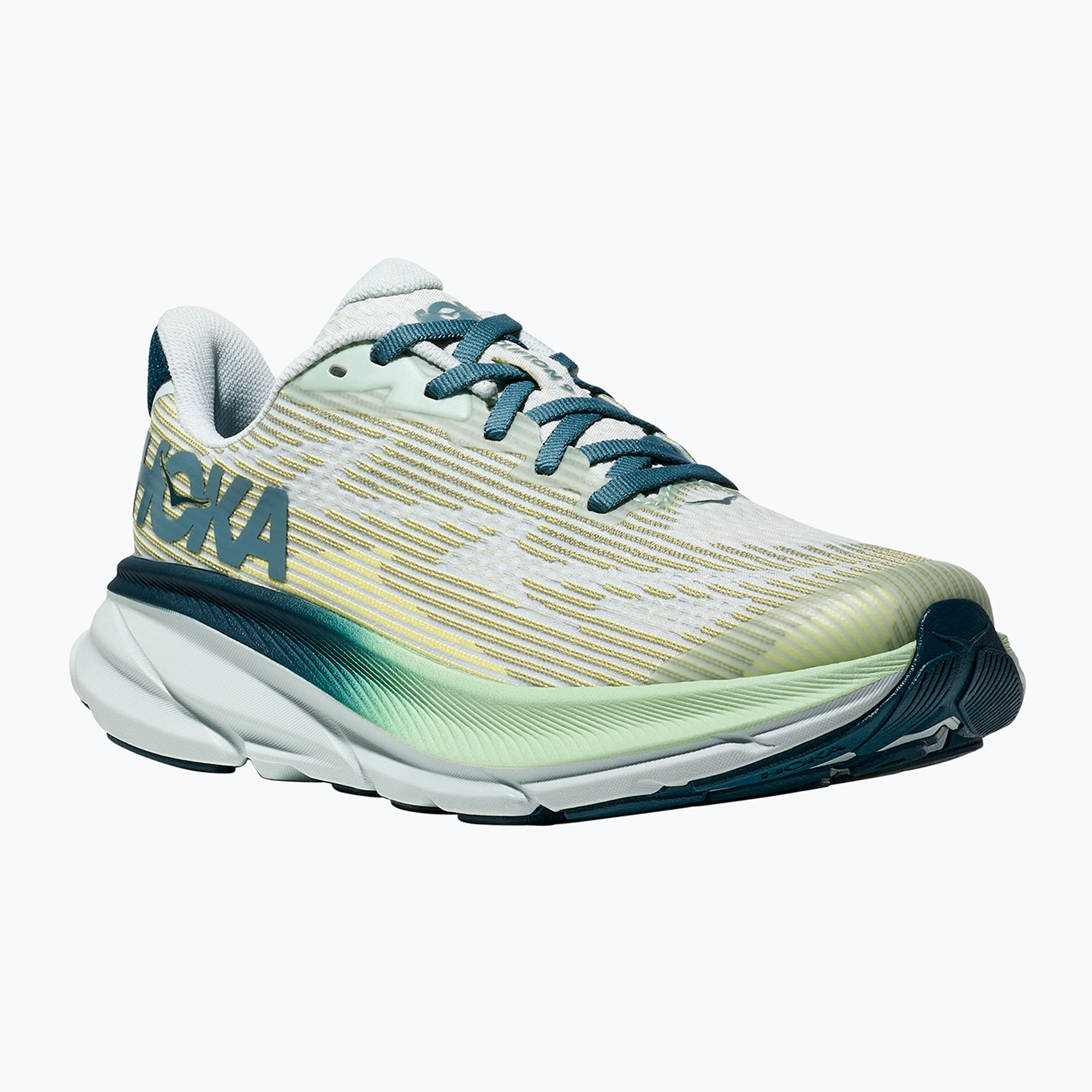 Buty do biegania dziecięce HOKA Clifton 9 droplet/blue twilight 