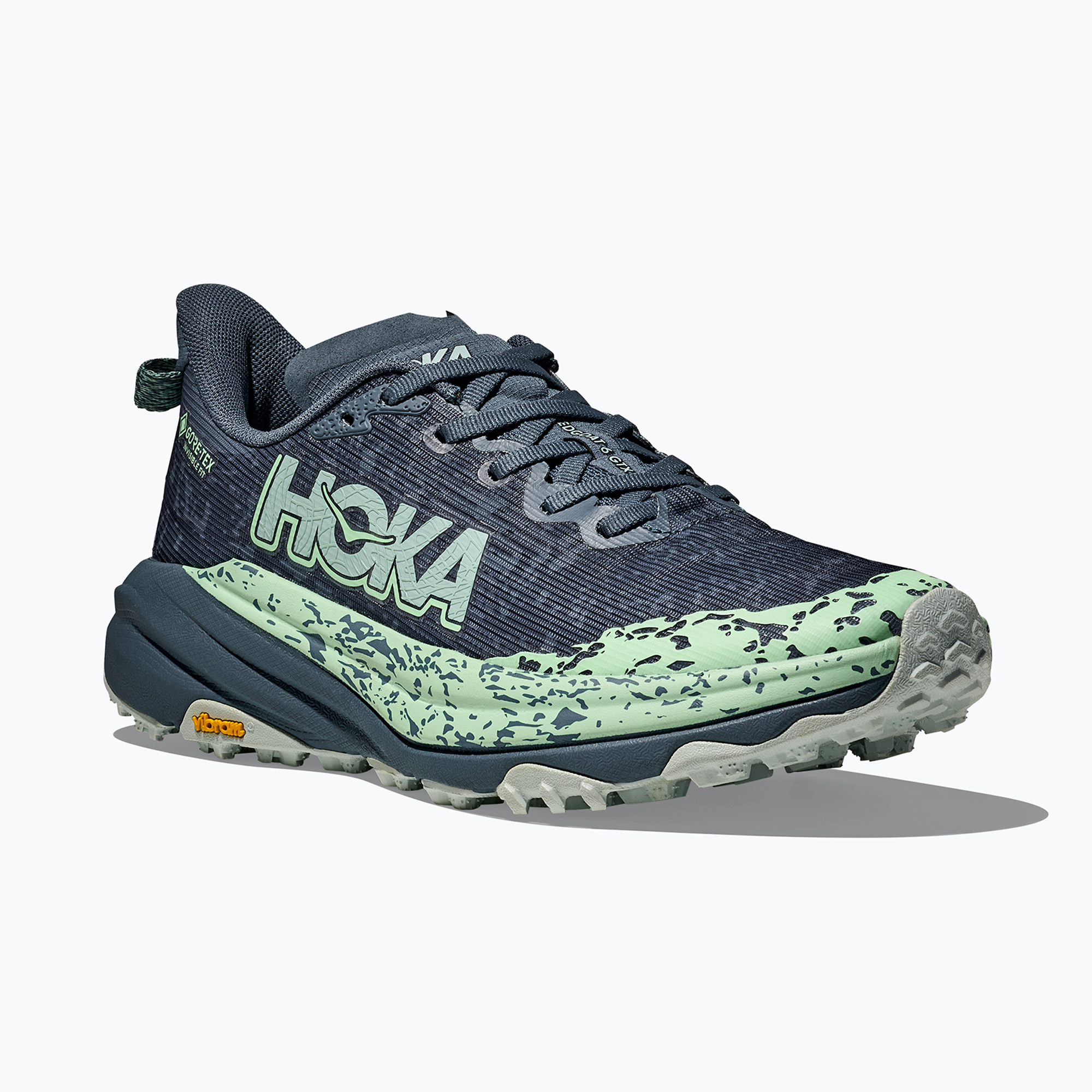 Buty do biegania damskie HOKA Speedgoat 6 GTX thunder cloud/mint fluorite | WYSYŁKA W 24H | 30 DNI NA ZWROT