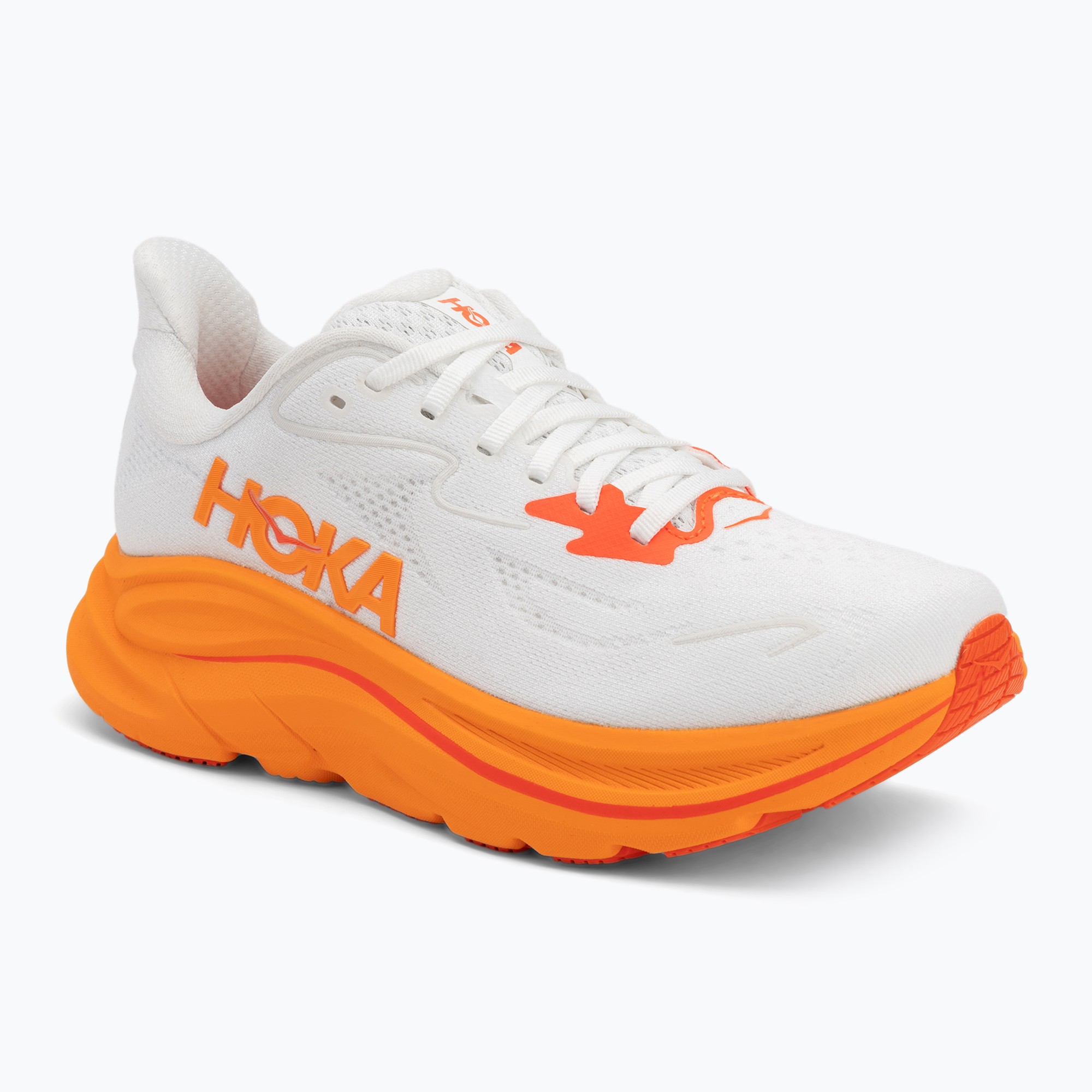 Buty do biegania damskie HOKA Clifton 10 frost/orange zest 