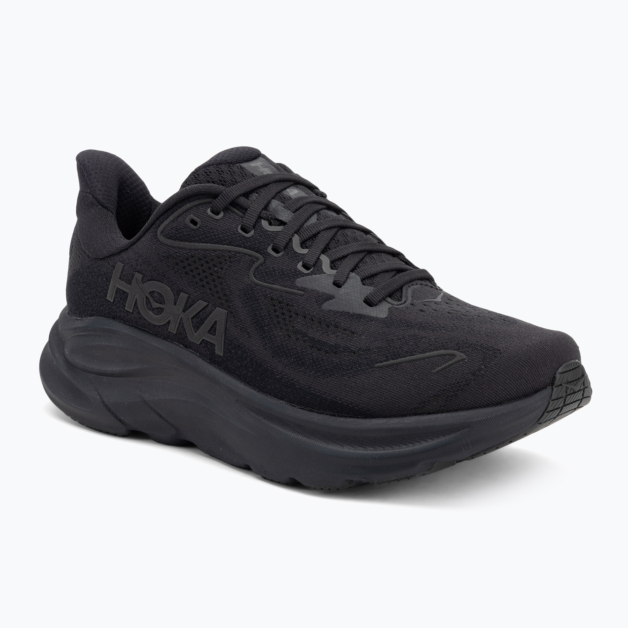 Buty do biegania męskie HOKA Clifton 10 X-Wide black/black 