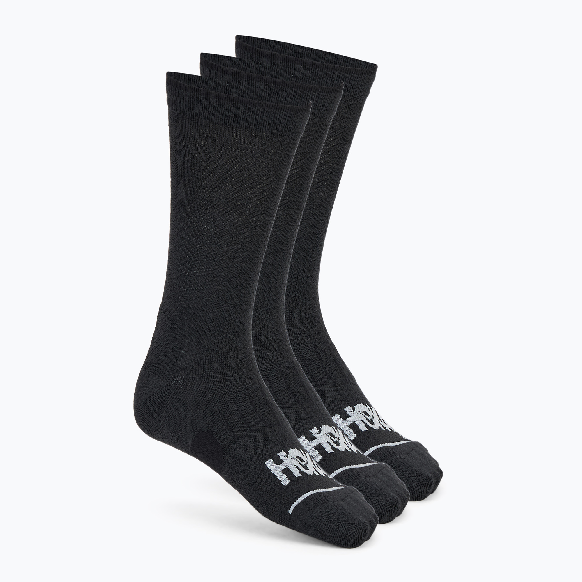 Skarpety HOKA Crew Run Sock 3 pary black/black/black | WYSYŁKA W 24H | 30 DNI NA ZWROT