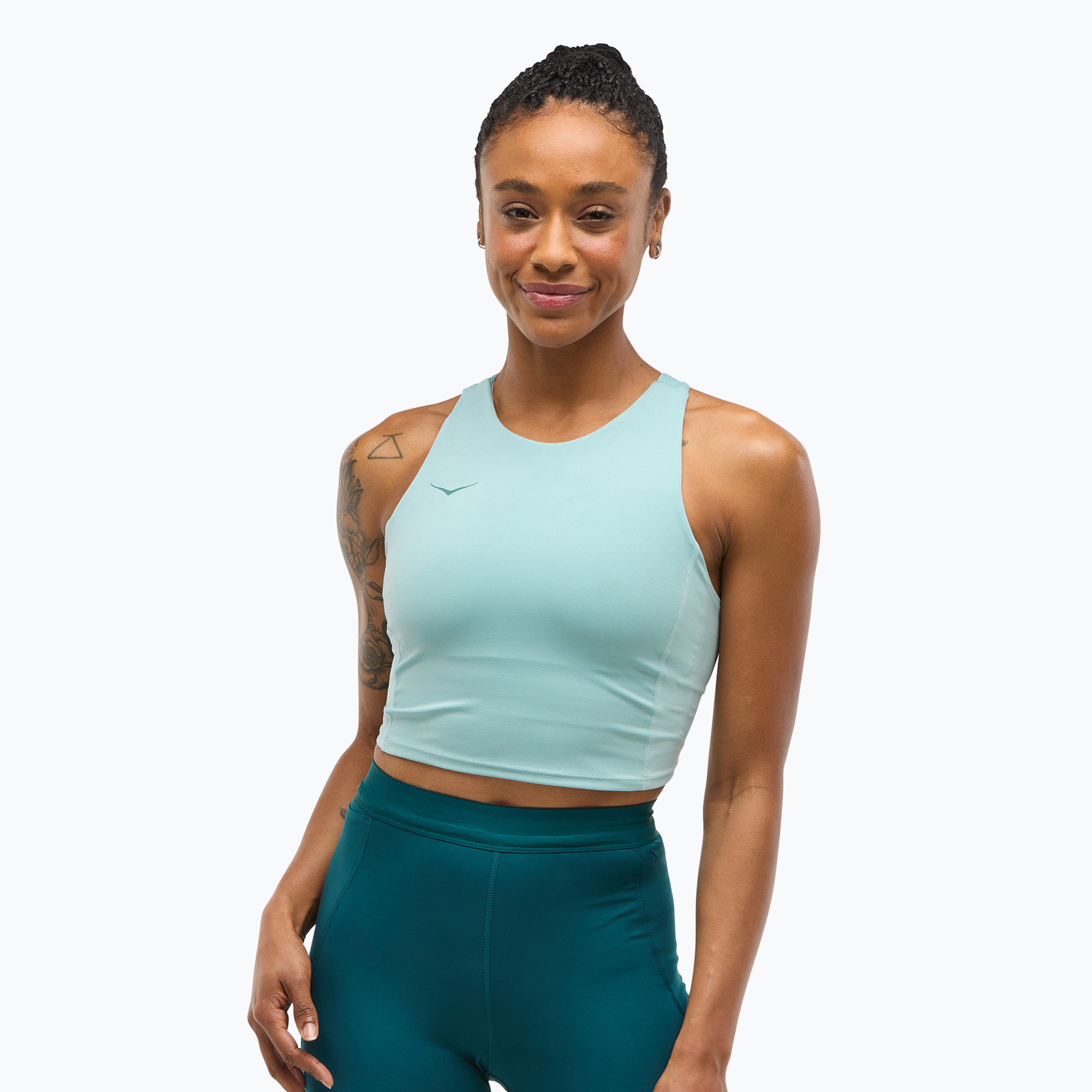 Biustonosz treningowy HOKA Elaro Crop druzy 