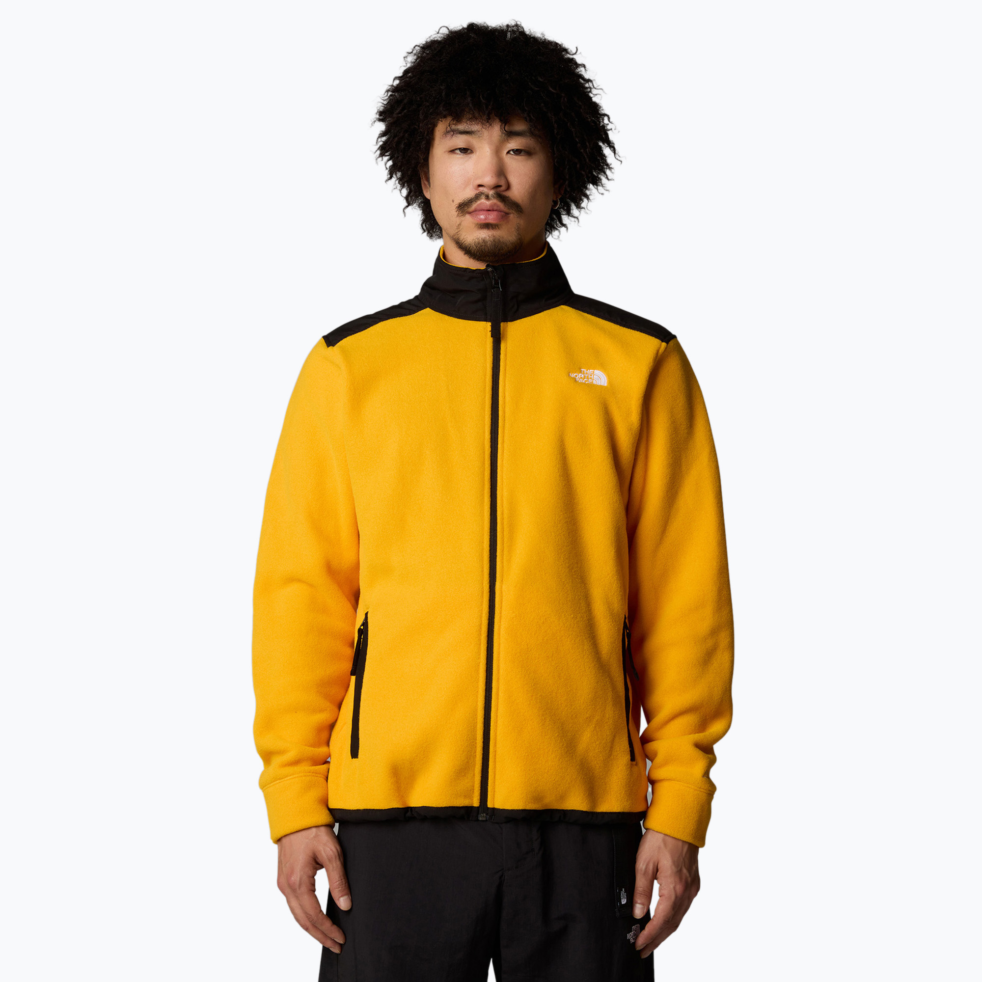 Bluza męska The North Face Alpine Polartec 200 FZ summit gold/black | WYSYŁKA W 24H | 30 DNI NA ZWROT