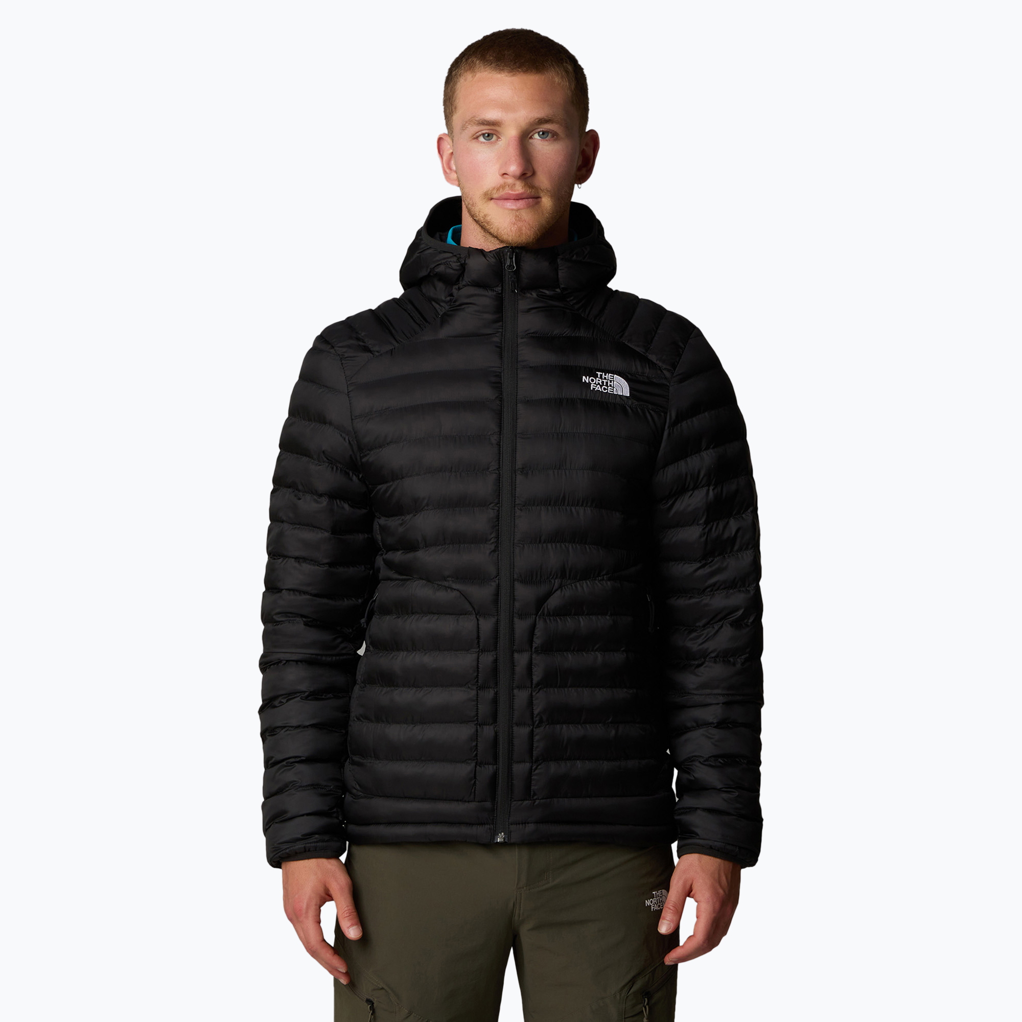 Kurtka męska The North Face Huila Synthetic Hoodie black/asphalt grey | WYSYŁKA W 24H | 30 DNI NA ZWROT