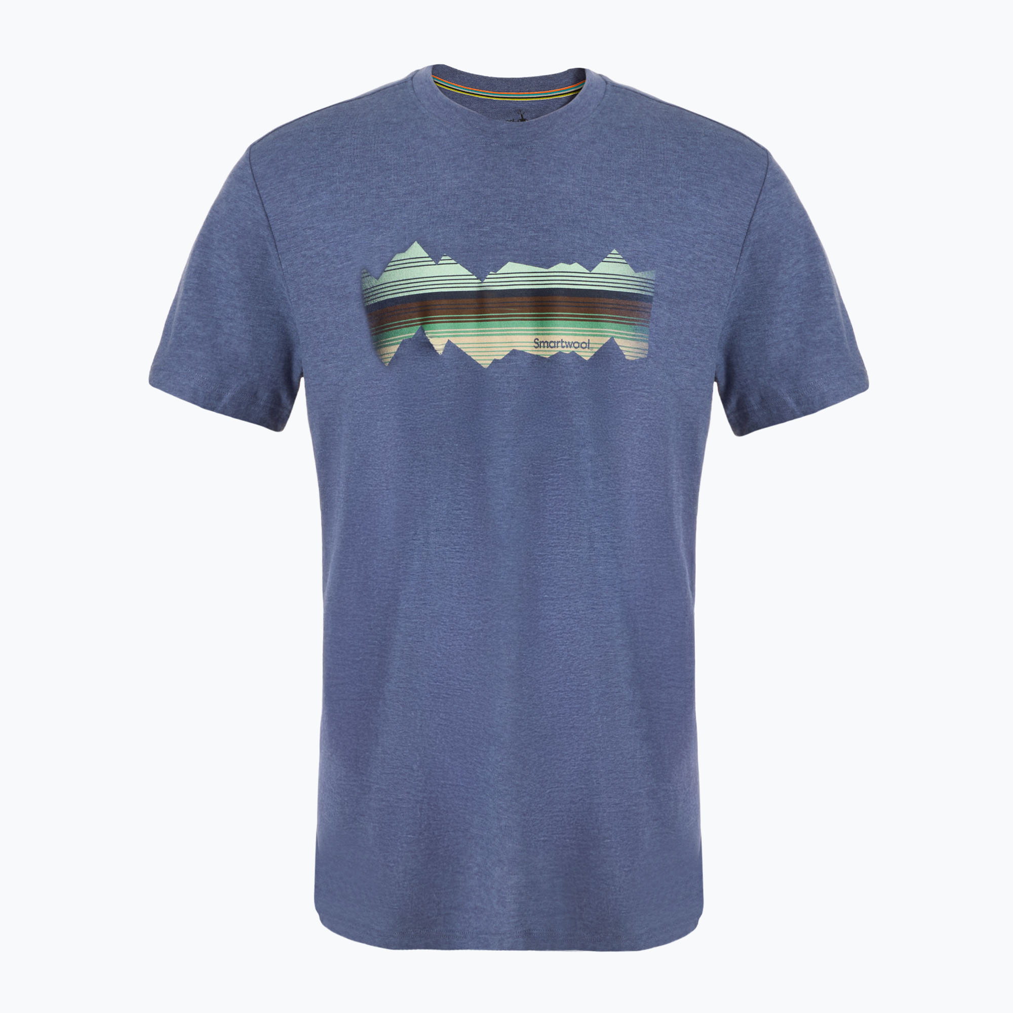 Koszulka trekkingowa Smartwool Mountain Horizon Graphic Tee nightfall blue | WYSYŁKA W 24H | 30 DNI NA ZWROT