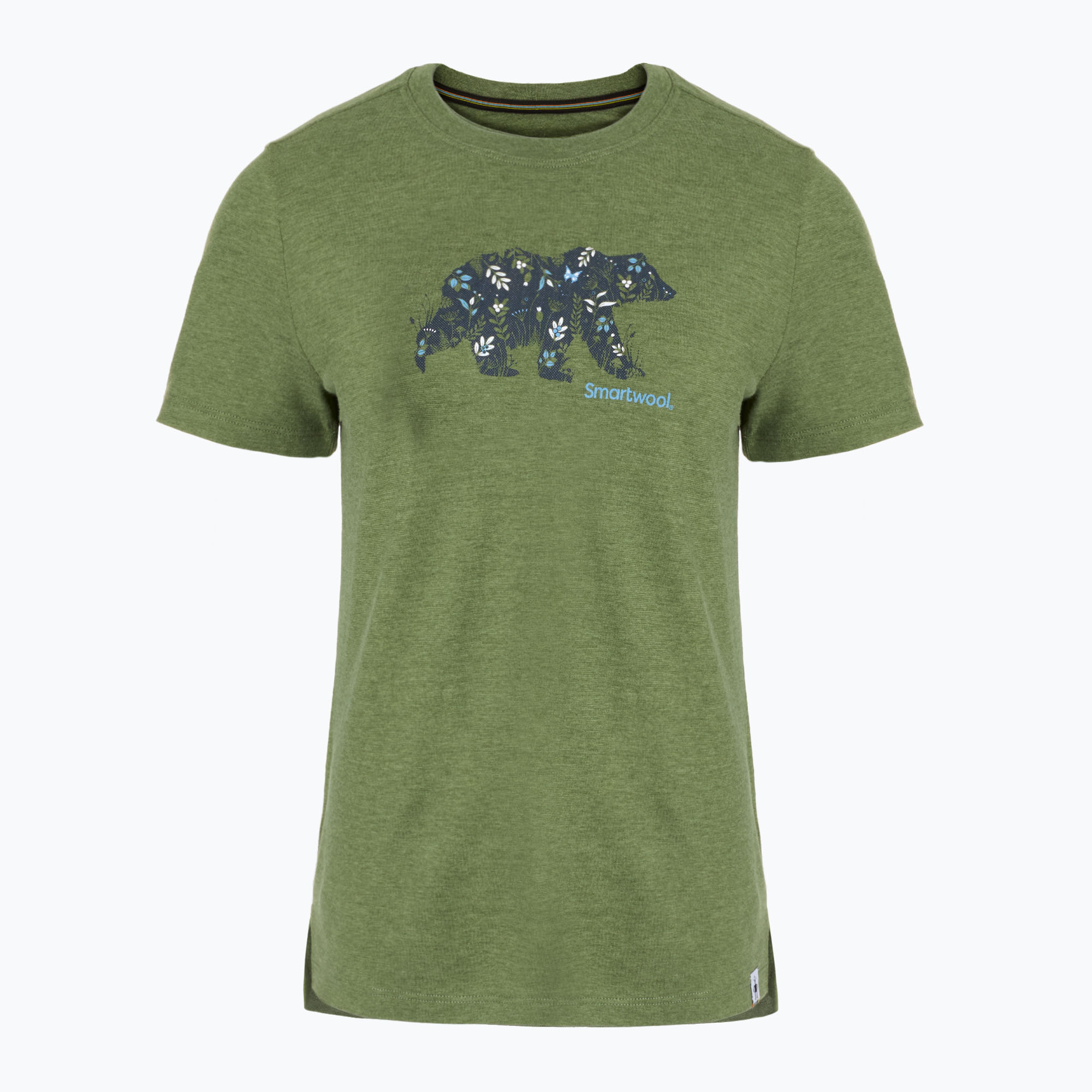 Koszulka trekkingowa damska Smartwool Osa Vega Graphic Tee fern green | WYSYŁKA W 24H | 30 DNI NA ZWROT