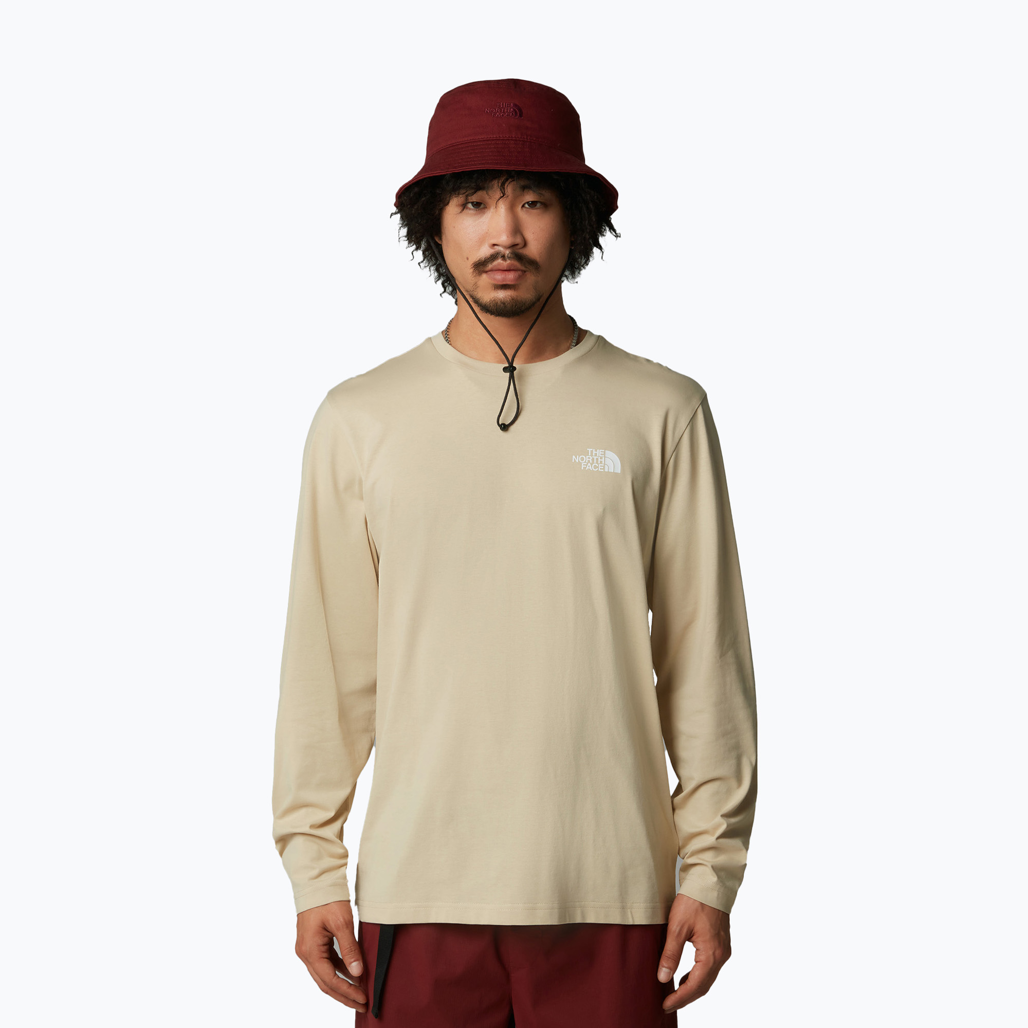 Longsleeve męski The North Face Simple Dome gravel | WYSYŁKA W 24H | 30 DNI NA ZWROT