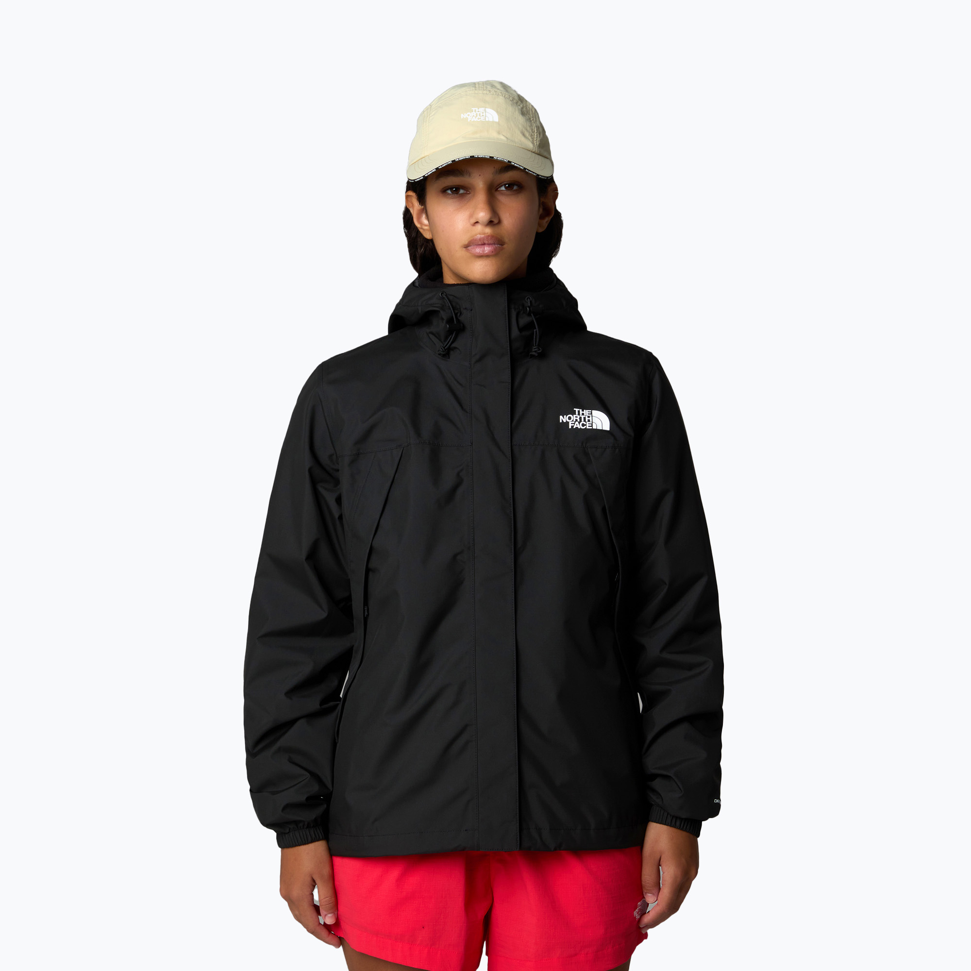 Kurtka przeciwdeszczowa damska The North Face Antora Rain tnf black | WYSYŁKA W 24H | 30 DNI NA ZWROT