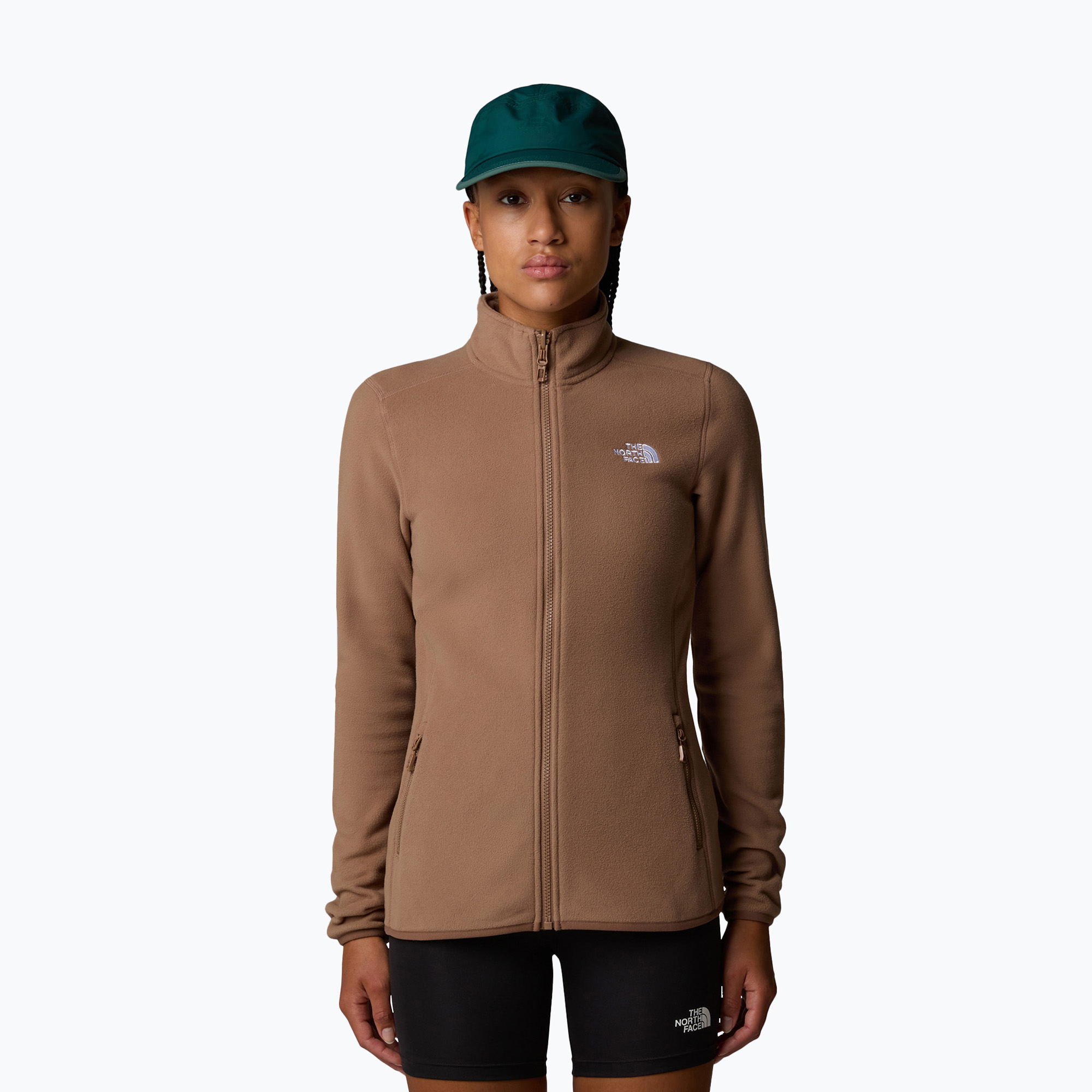 Bluza damska The North Face 100 Glacier FZ latte | WYSYŁKA W 24H | 30 DNI NA ZWROT