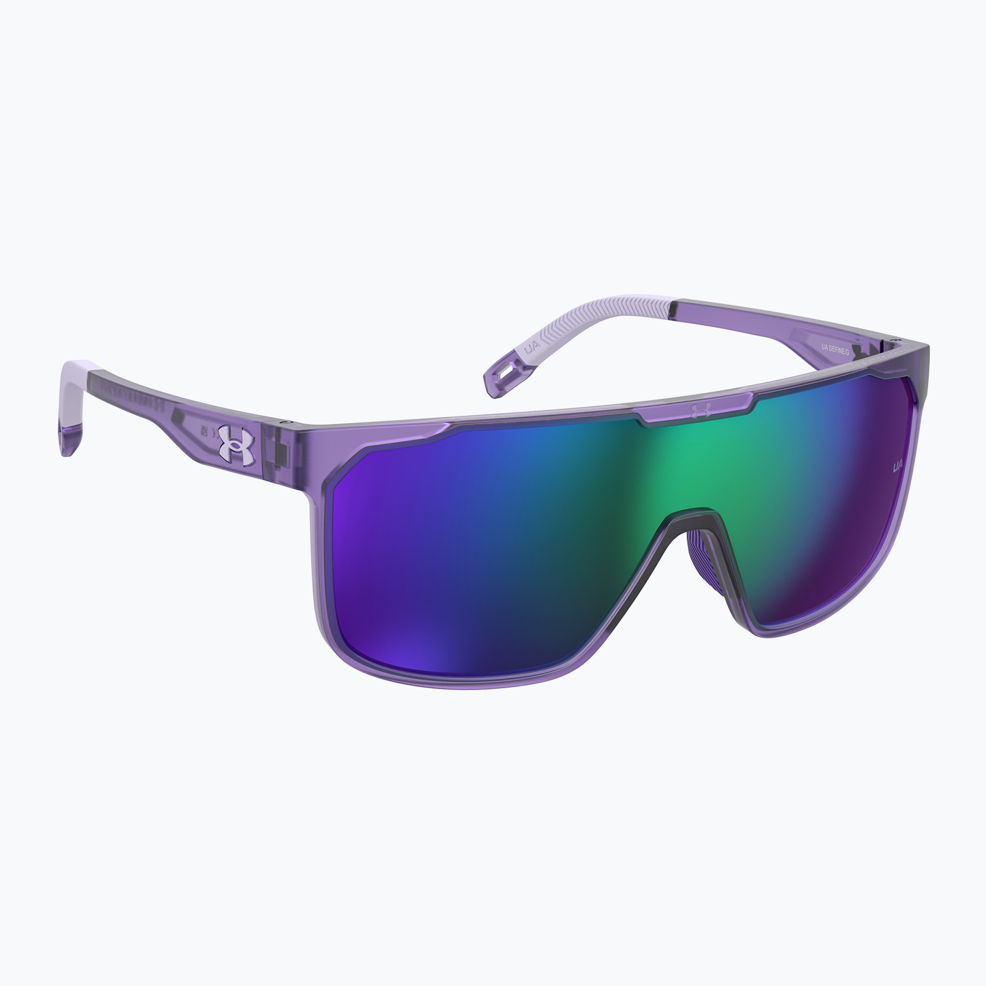 Okulary przeciwsłoneczne męskie Under Armour Define/G S3 matte violet/green multilayer 