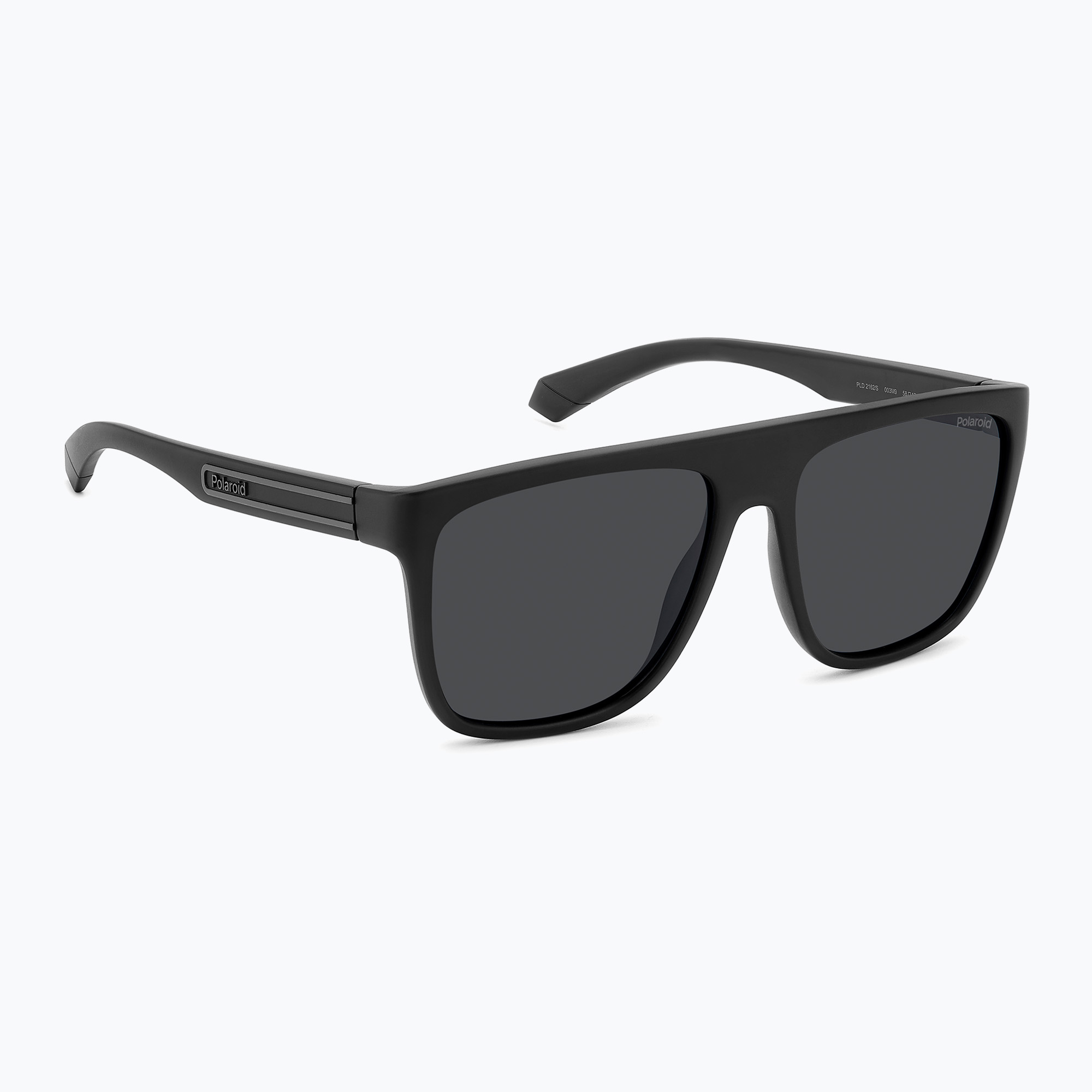 Okulary przeciwsłoneczne męskie Polaroid PLD 2162/S matte black/grey polarized 