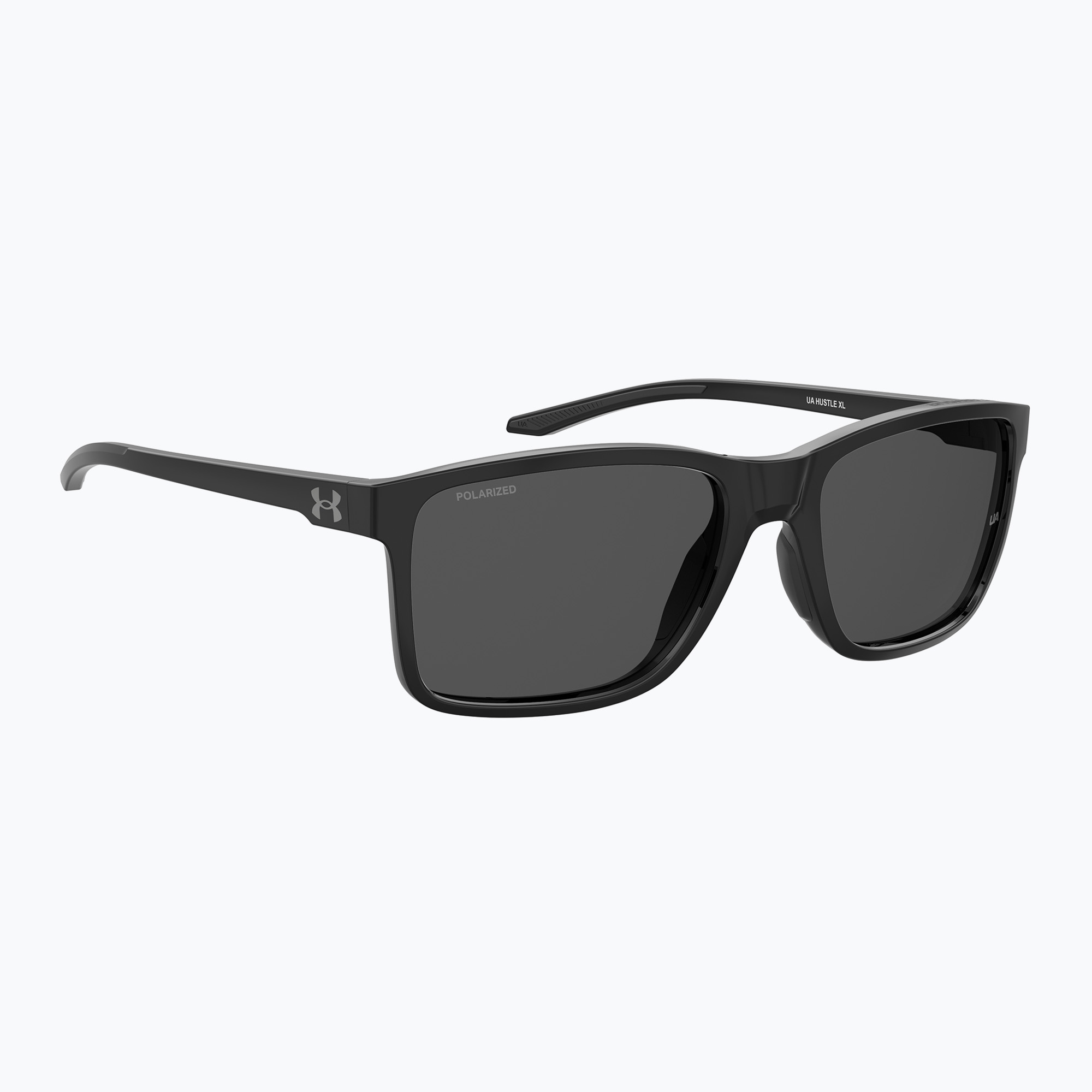 Okulary przeciwsłoneczne Under Armour Hustle XL S3 black/grey polarized 