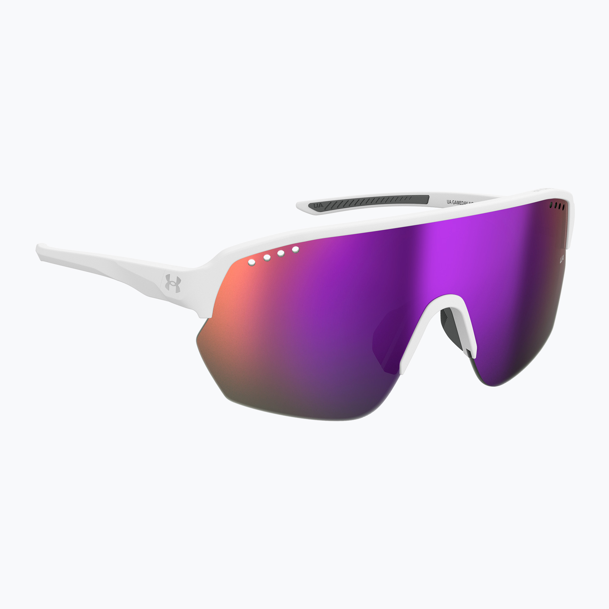 Okulary przeciwsłoneczne Under Armour Gamedat II/G S3 matte white/pink mirror 