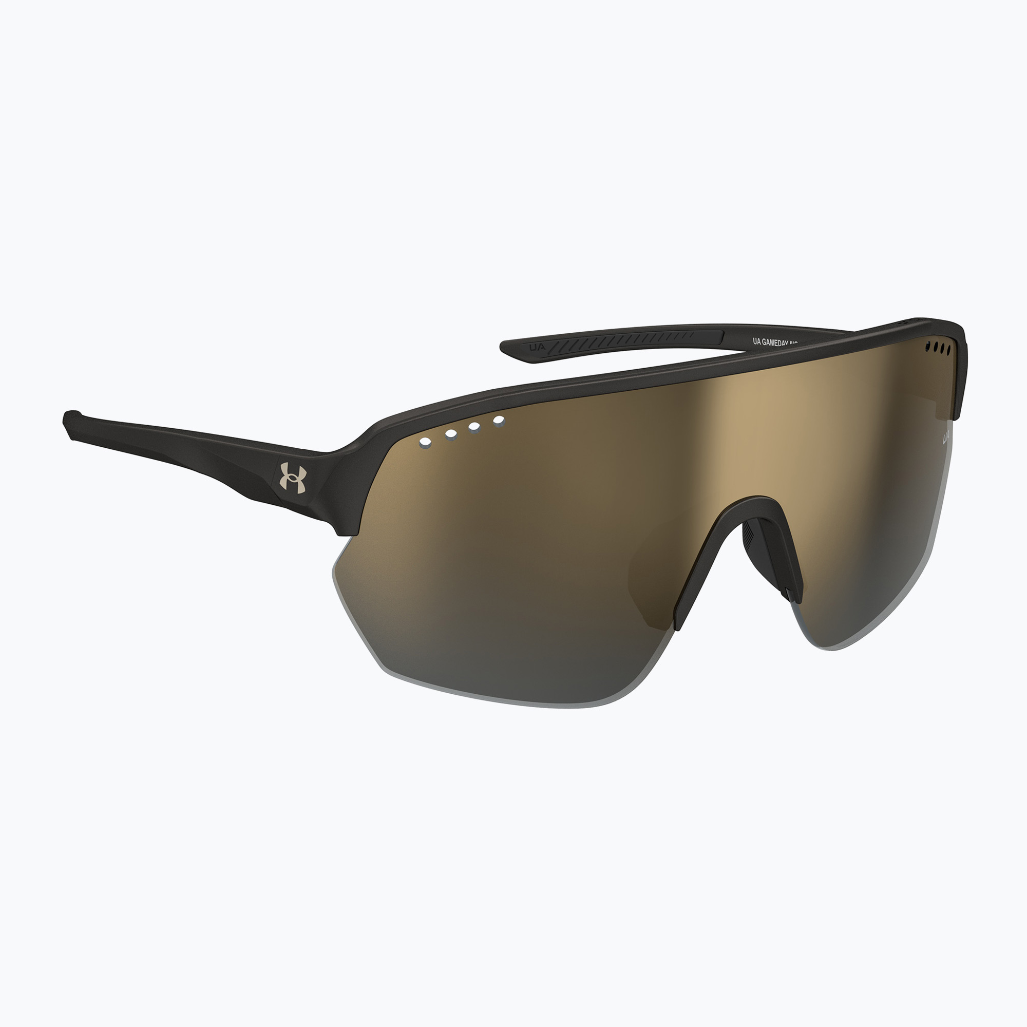 Okulary przeciwsłoneczne Under Armour Gamedat II/G S3 metalized black/grey bronze mirror 
