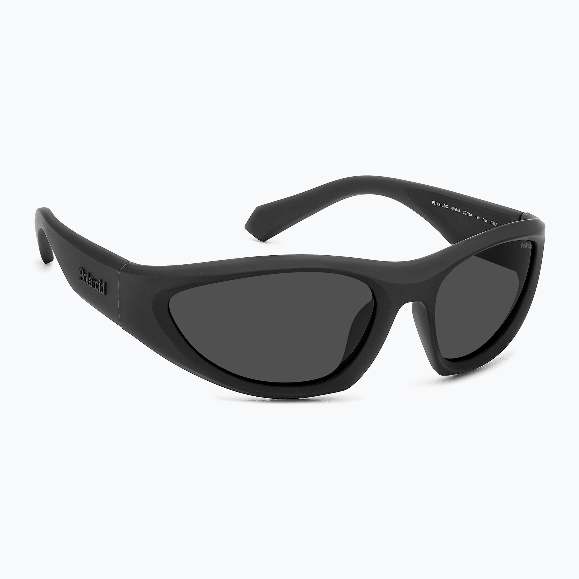 Okulary przeciwsłoneczne Polaroid PLD 2165/S matte black/grey polarized 