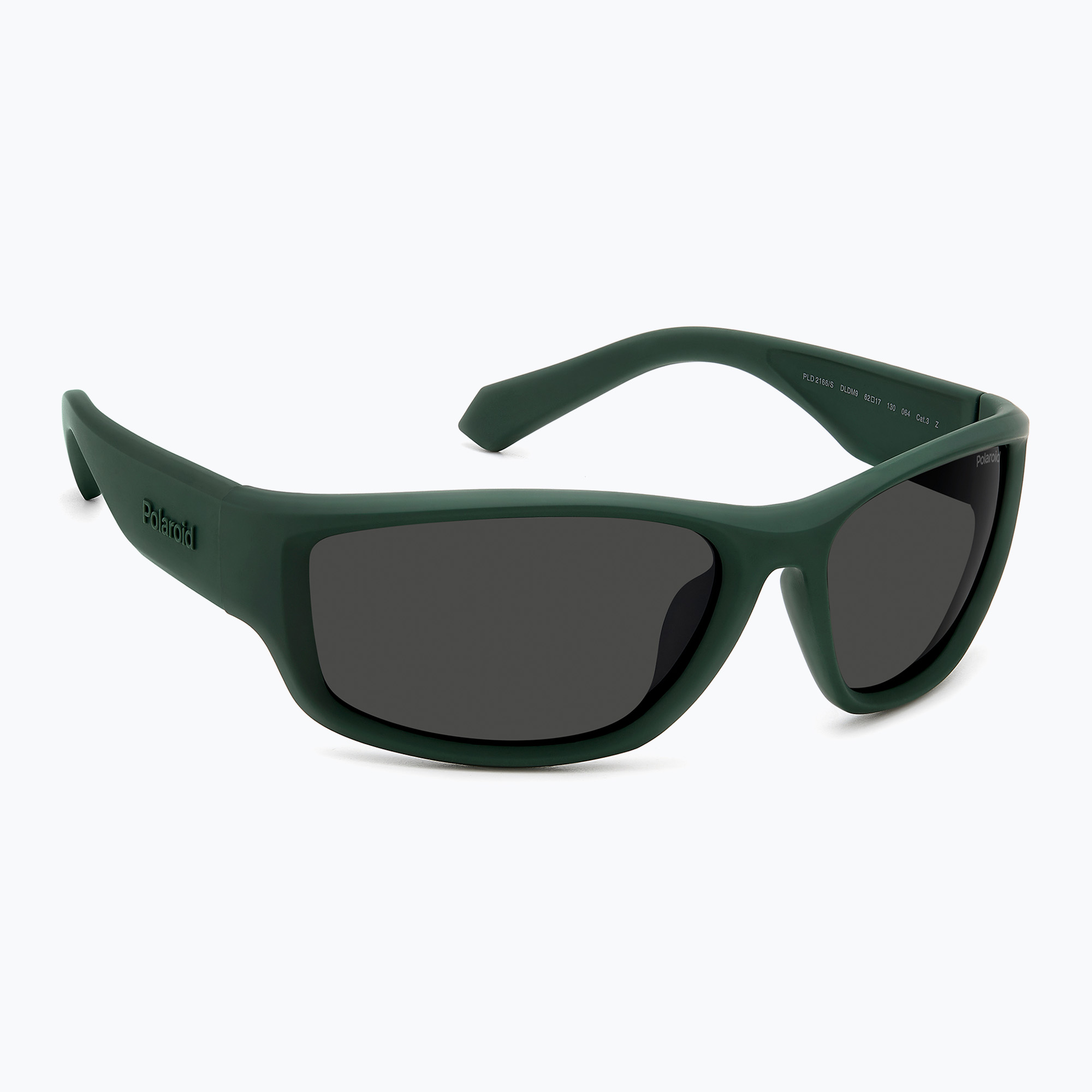 Okulary przeciwsłoneczne męskie Polaroid PLD 2166/S matte green/grey polarized 