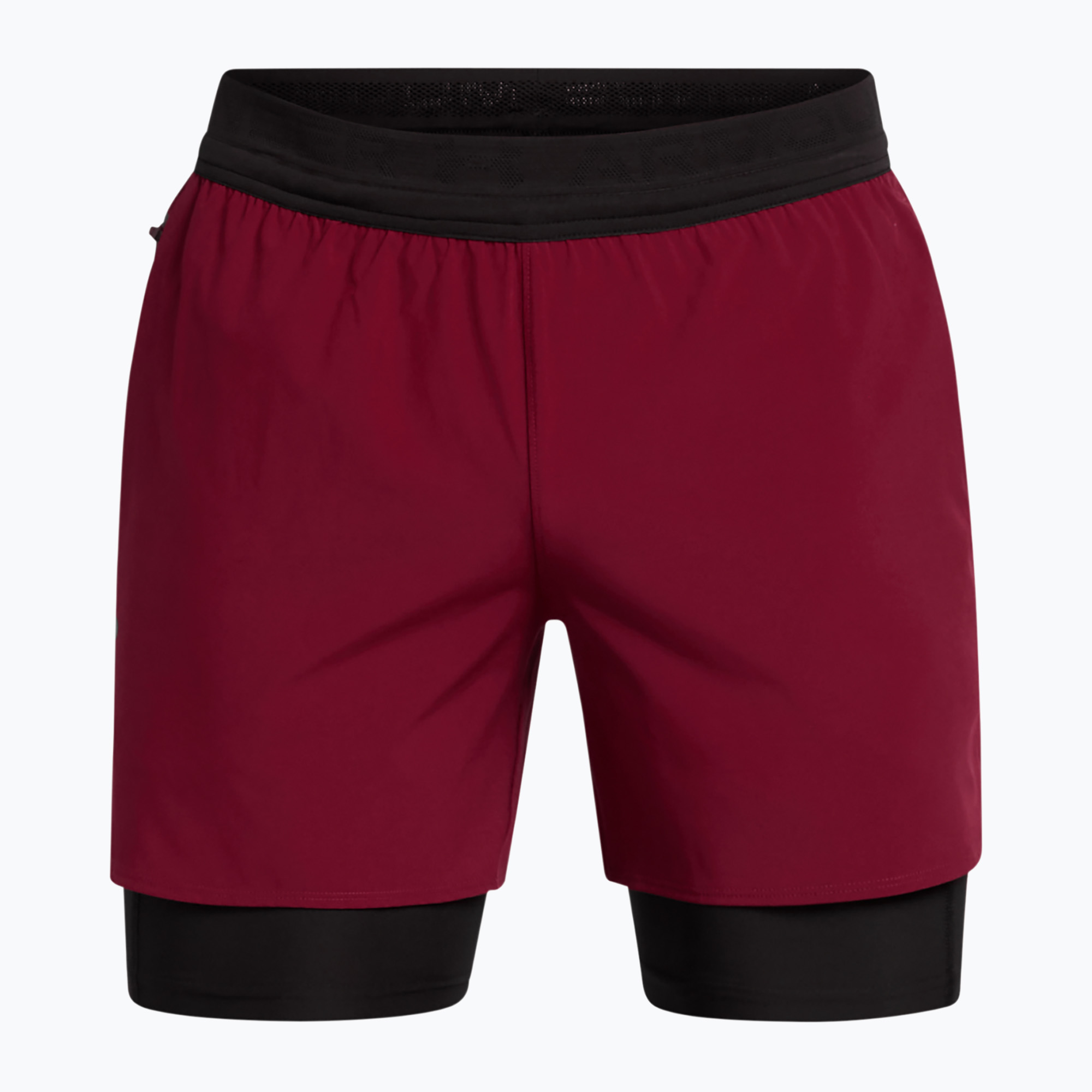 Spodenki męskie Under Armour Peak Woven 2in1 cardinal/black/black | WYSYŁKA W 24H | 30 DNI NA ZWROT