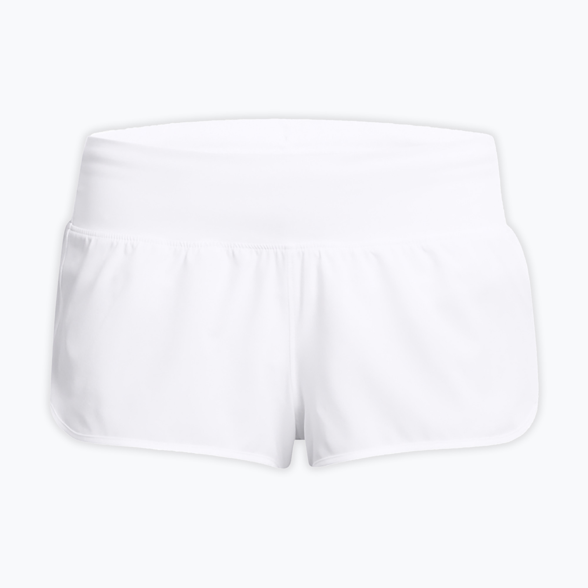 Spodenki do biegania damskie Under Armour Launch Pro 2'' white/white/reflective | WYSYŁKA W 24H | 30 DNI NA ZWROT