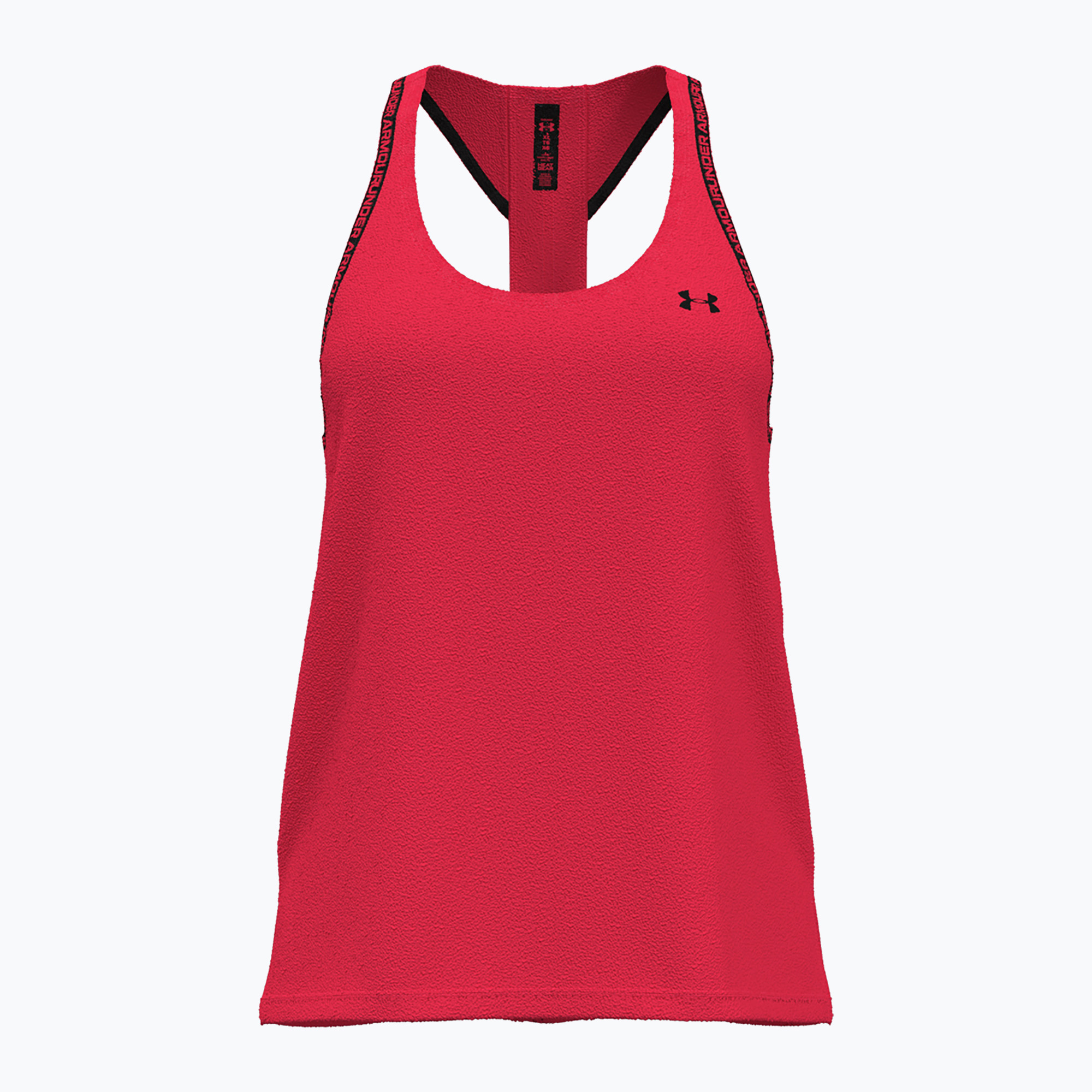 Tank top treningowy damski Under Armour Knockout Tank racer red/black | WYSYŁKA W 24H | 30 DNI NA ZWROT