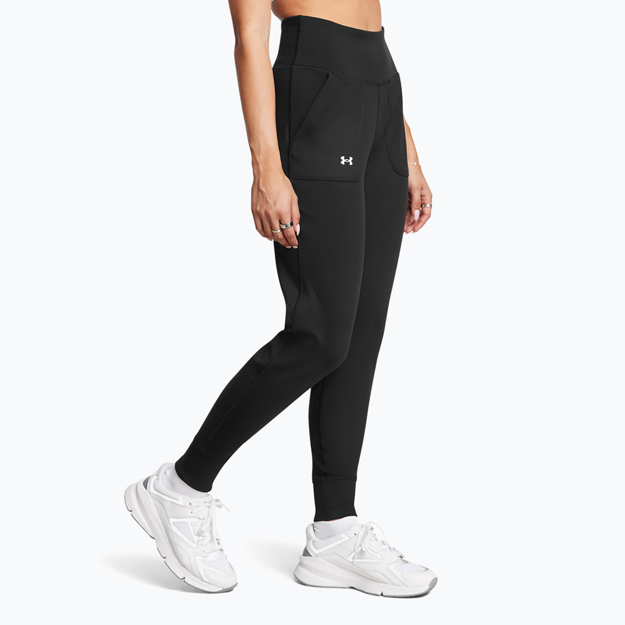 Spodnie treningowe damskie Under Armour Motion black/white | WYSYŁKA W 24H | 30 DNI NA ZWROT