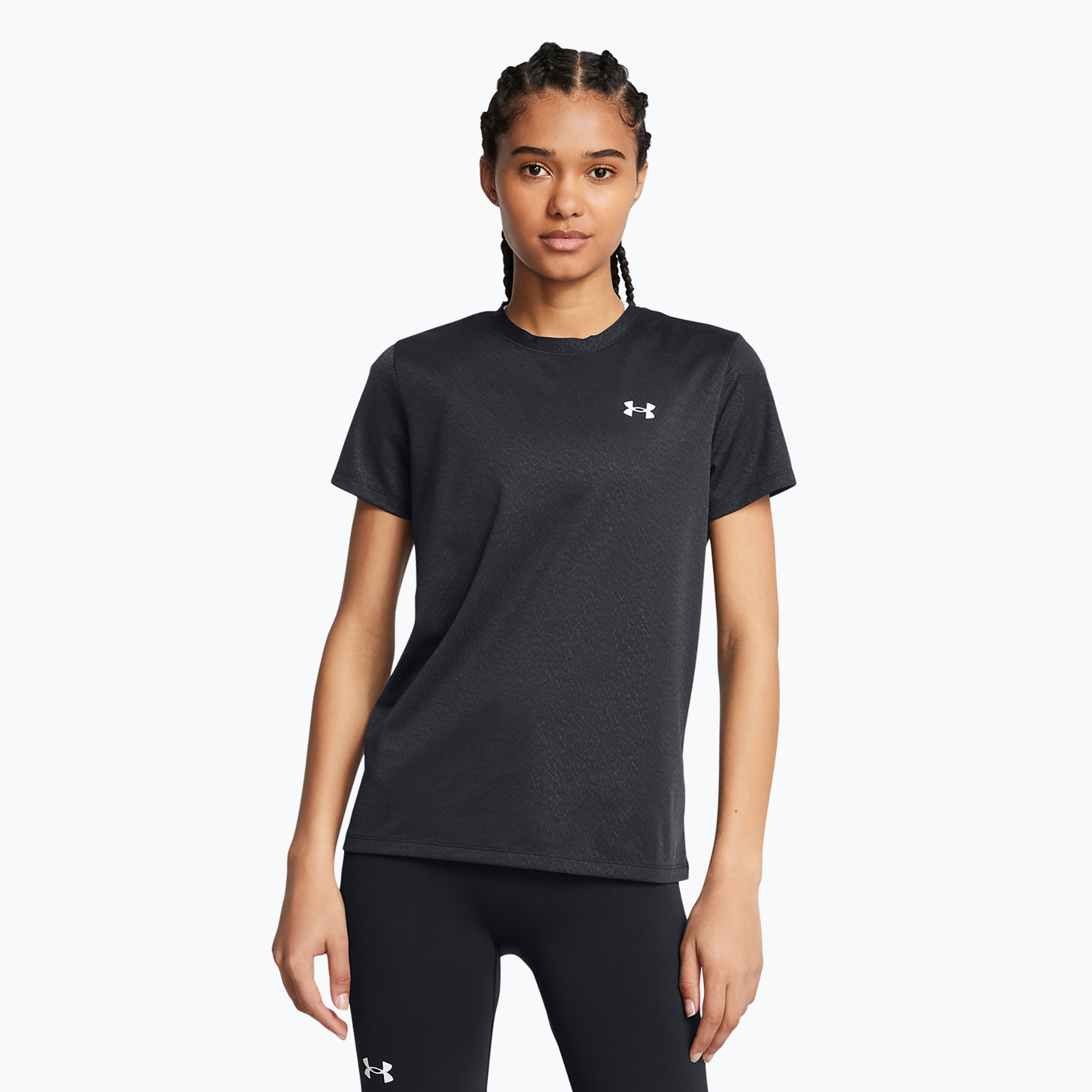 Koszulka treningowa damska Under Armour Tech Riddle black/white | WYSYŁKA W 24H | 30 DNI NA ZWROT