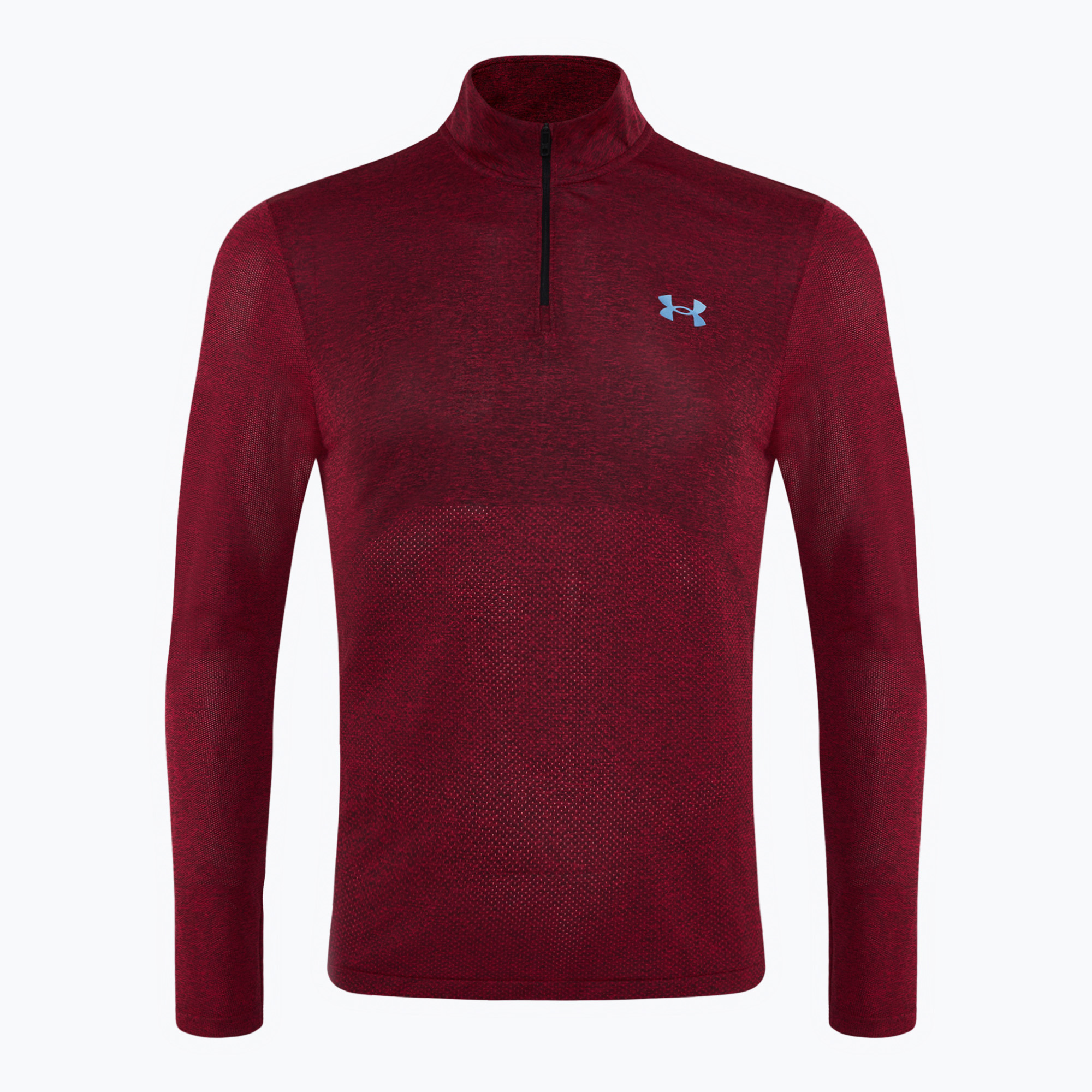 Bluza do biegania męska Under Armour Seamless Stride 1/4 Zip racer red/reflective | WYSYŁKA W 24H | 30 DNI NA ZWROT