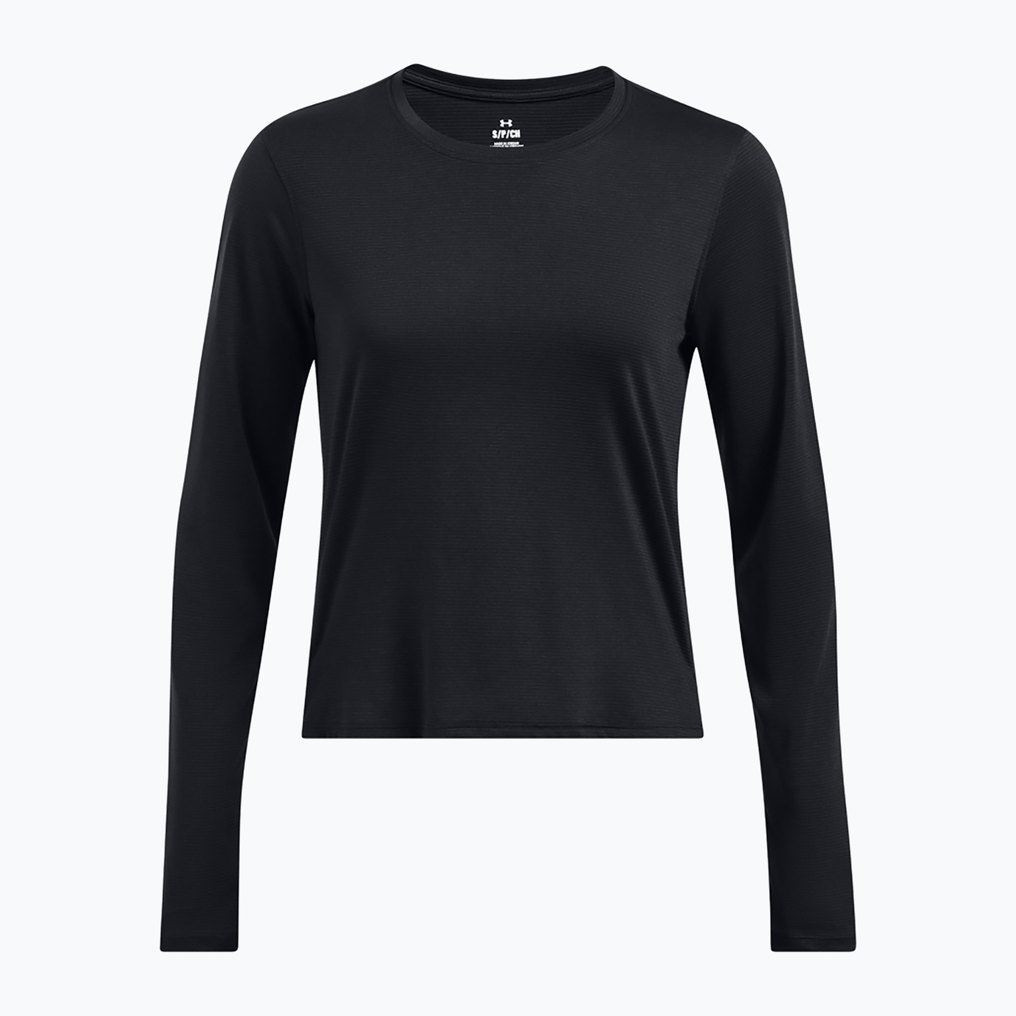 Longsleeve do biegania damski Under Armour Launch black/reflective | WYSYŁKA W 24H | 30 DNI NA ZWROT