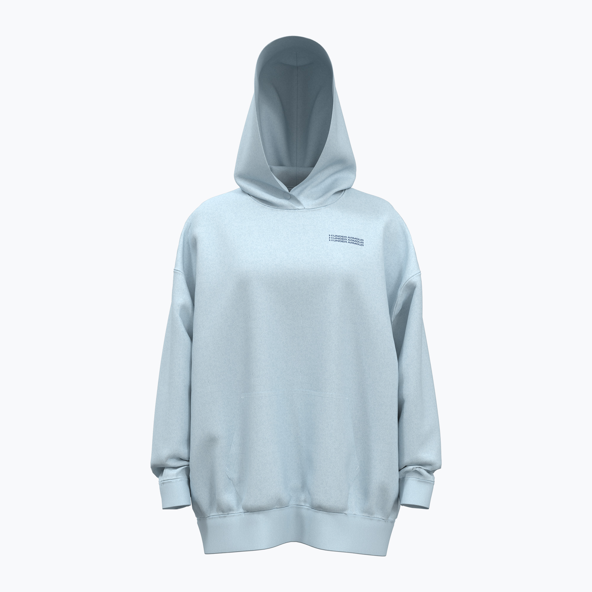 Bluza damska Under Armour Icon Ultra Fleece Hoodie nimbus/blue | WYSYŁKA W 24H | 30 DNI NA ZWROT