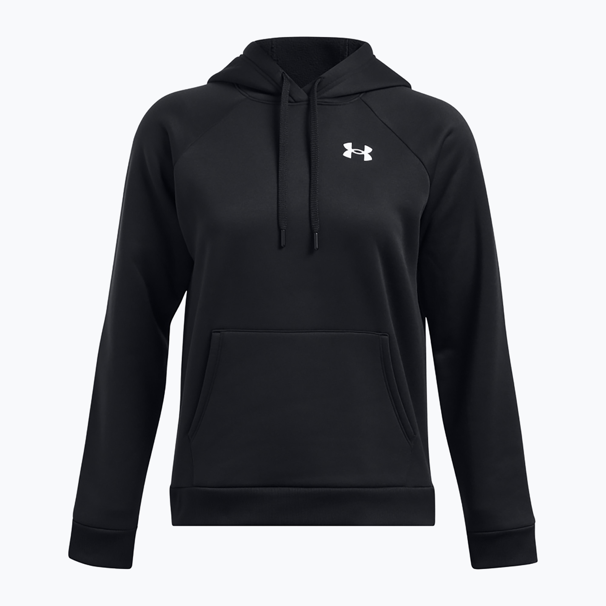 Bluza damska Under Armour Fleece Hoodie UA Armour black/white | WYSYŁKA W 24H | 30 DNI NA ZWROT