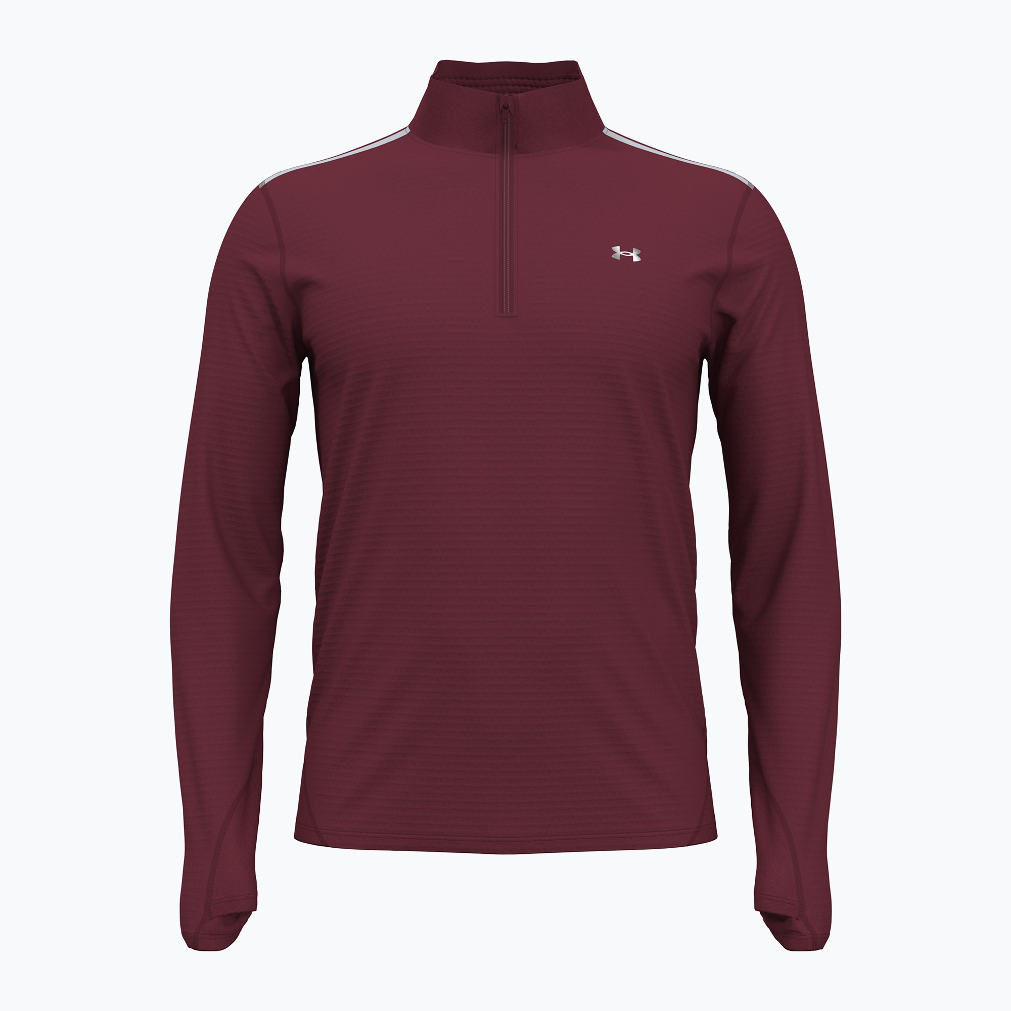 Bluza do biegania męska Under Armour Vanish CW 1/4 Zip cardinal/reflective | WYSYŁKA W 24H | 30 DNI NA ZWROT