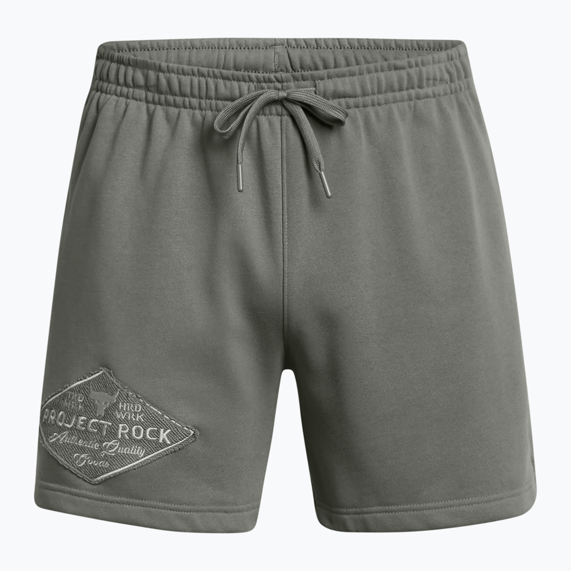 Spodenki treningowe męskie Under Armour Project Rock HWT clay green | WYSYŁKA W 24H | 30 DNI NA ZWROT