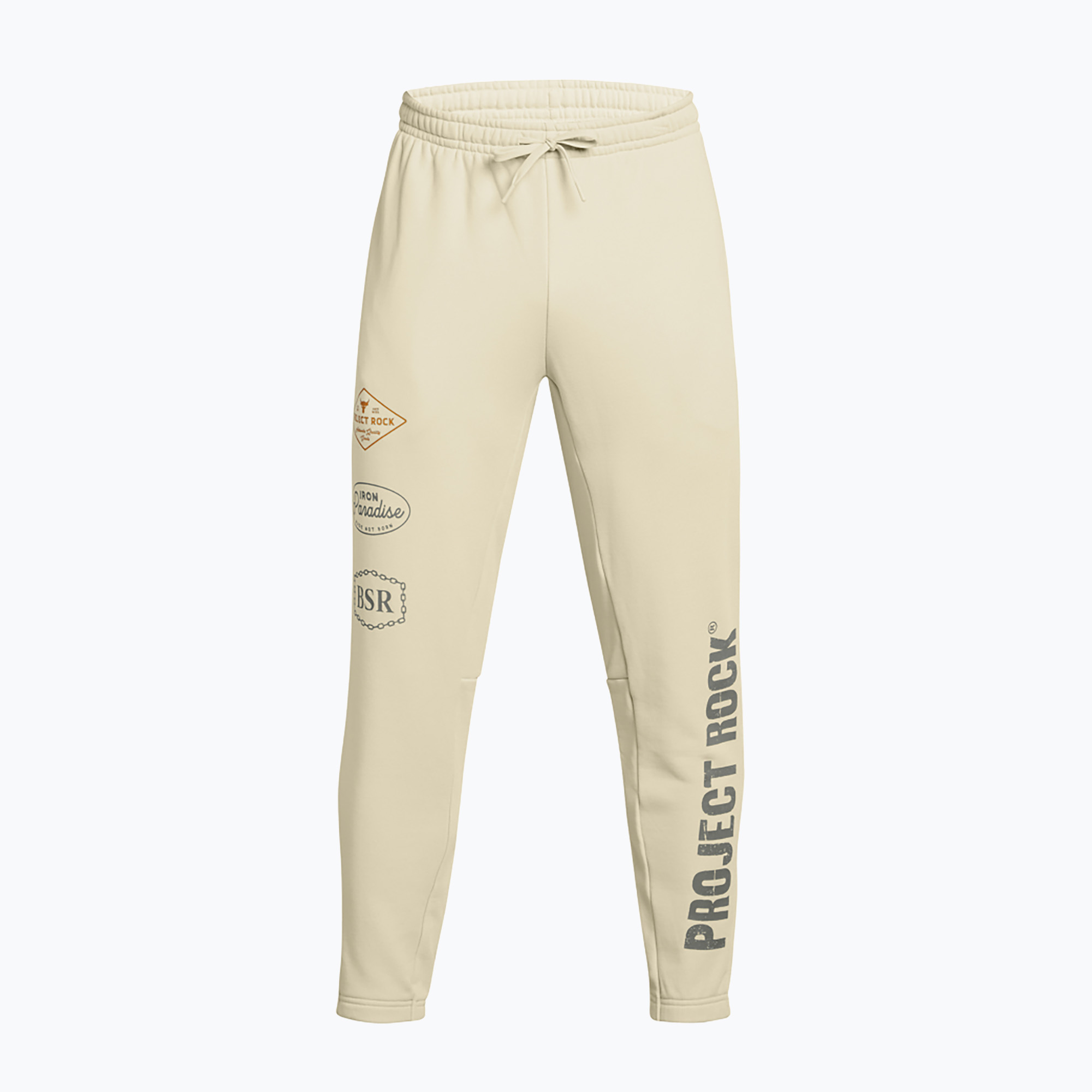 Spodnie treningowe męskie Under Armour Project Rock Heavyweight Tools Of The Trade silt/clay green | WYSYŁKA W 24H | 30 DNI NA ZWROT