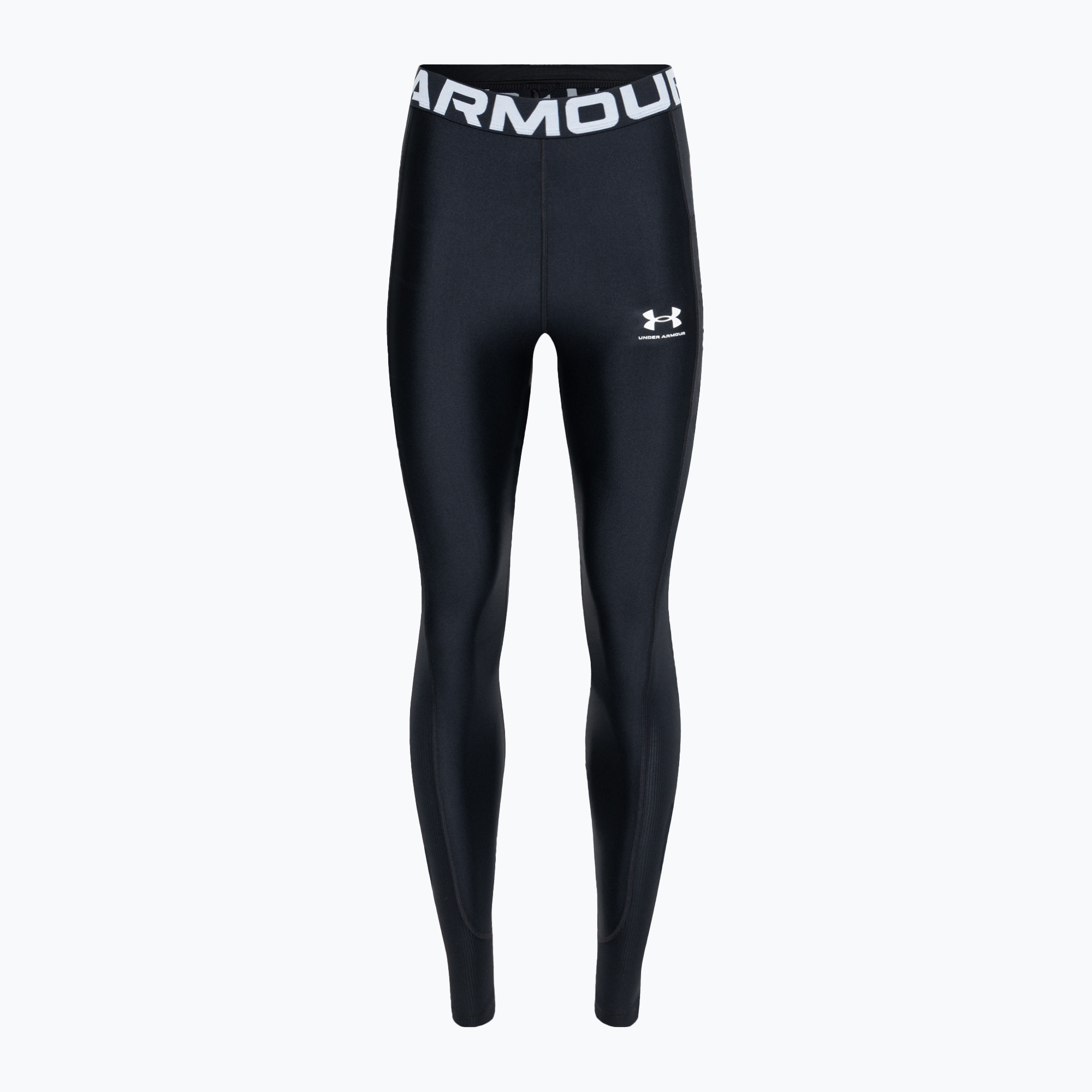 Legginsy damskie Under Armour HeatGear Rib black/black/white | WYSYŁKA W 24H | 30 DNI NA ZWROT