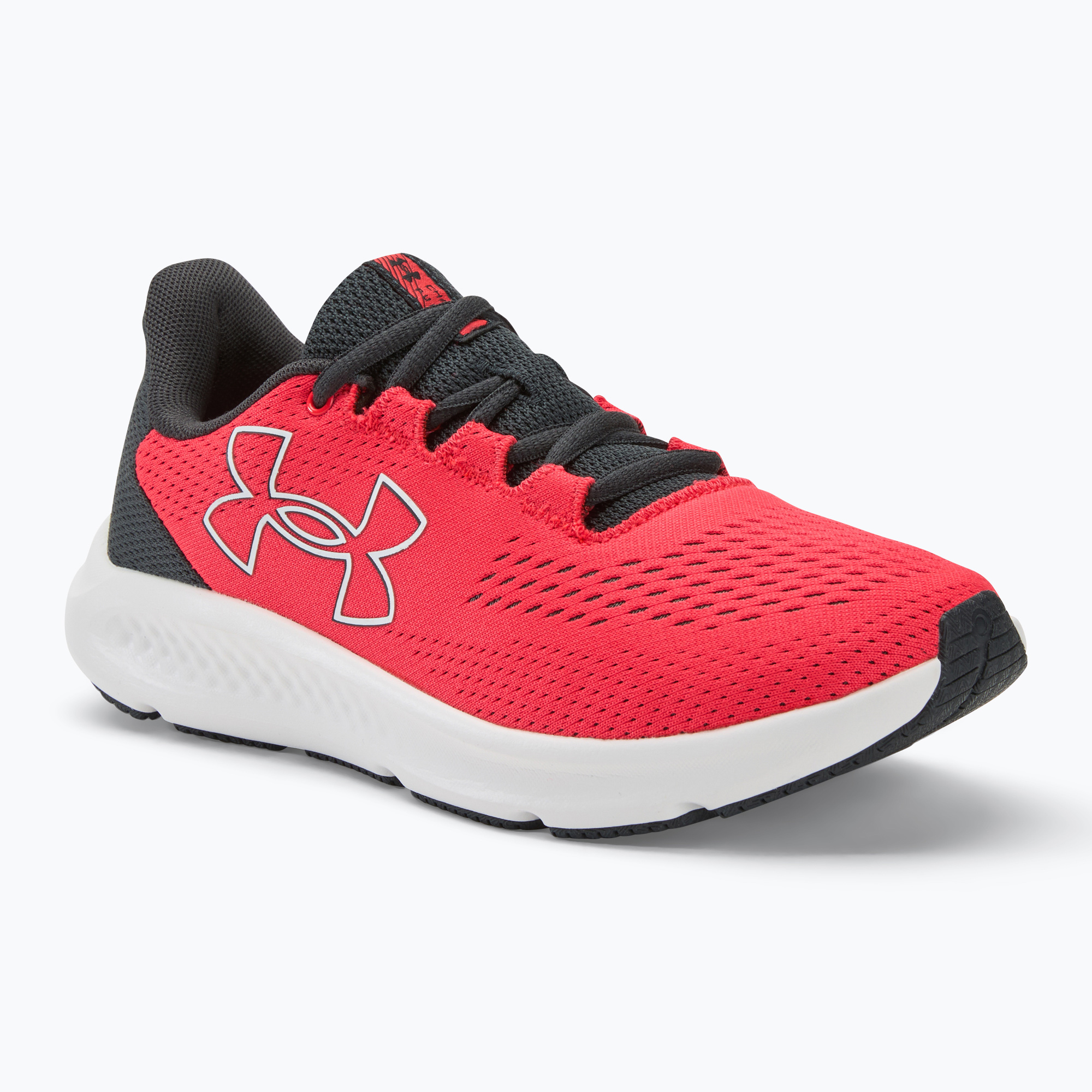 Buty do biegania damskie Under Armour Charged Pursuit 3 Big Logo racer red/anthracite/white | WYSYŁKA W 24H | 30 DNI NA ZWROT