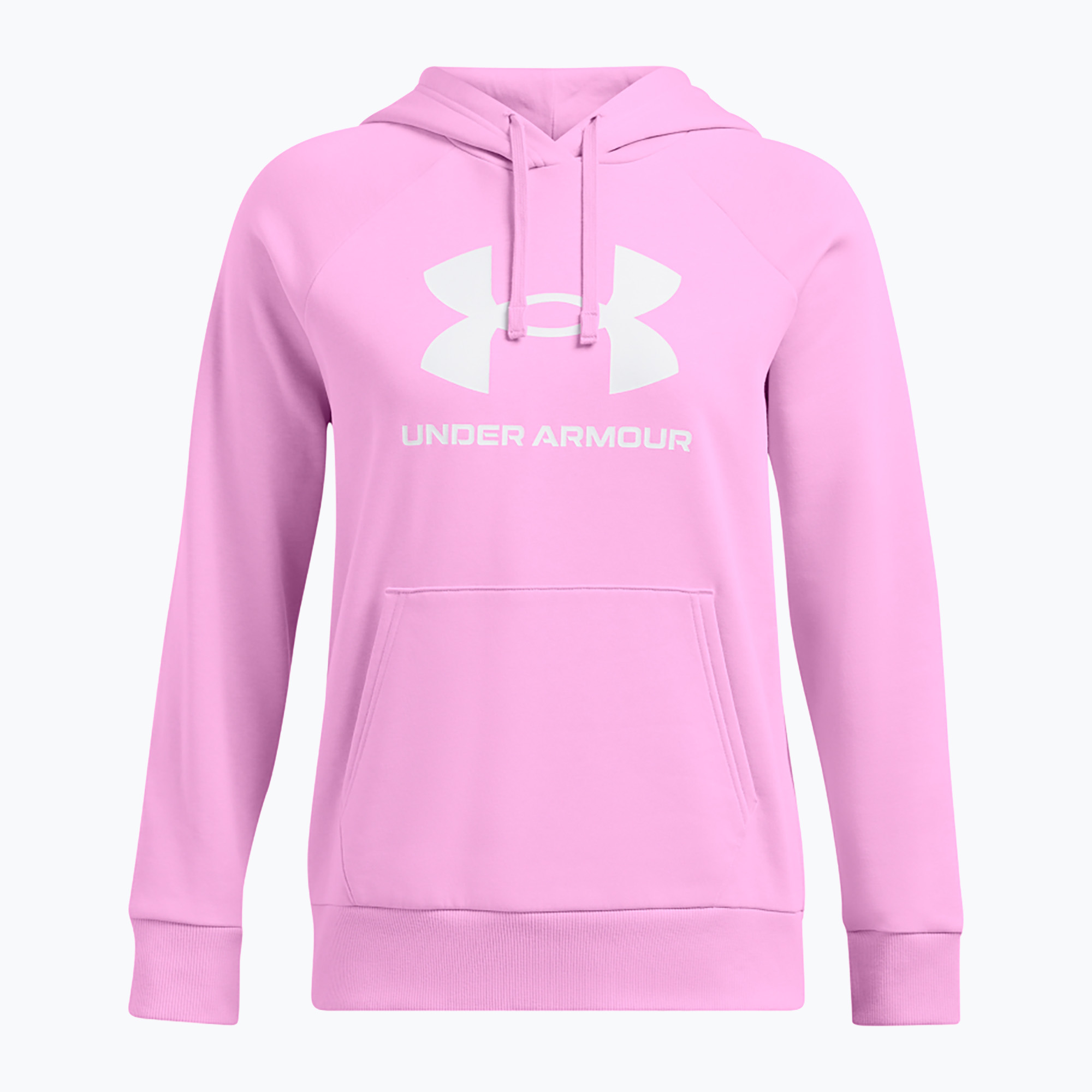 Bluza damska Under Armour Rival Fleece Big Logo Hoody stellar pink/white | WYSYŁKA W 24H | 30 DNI NA ZWROT