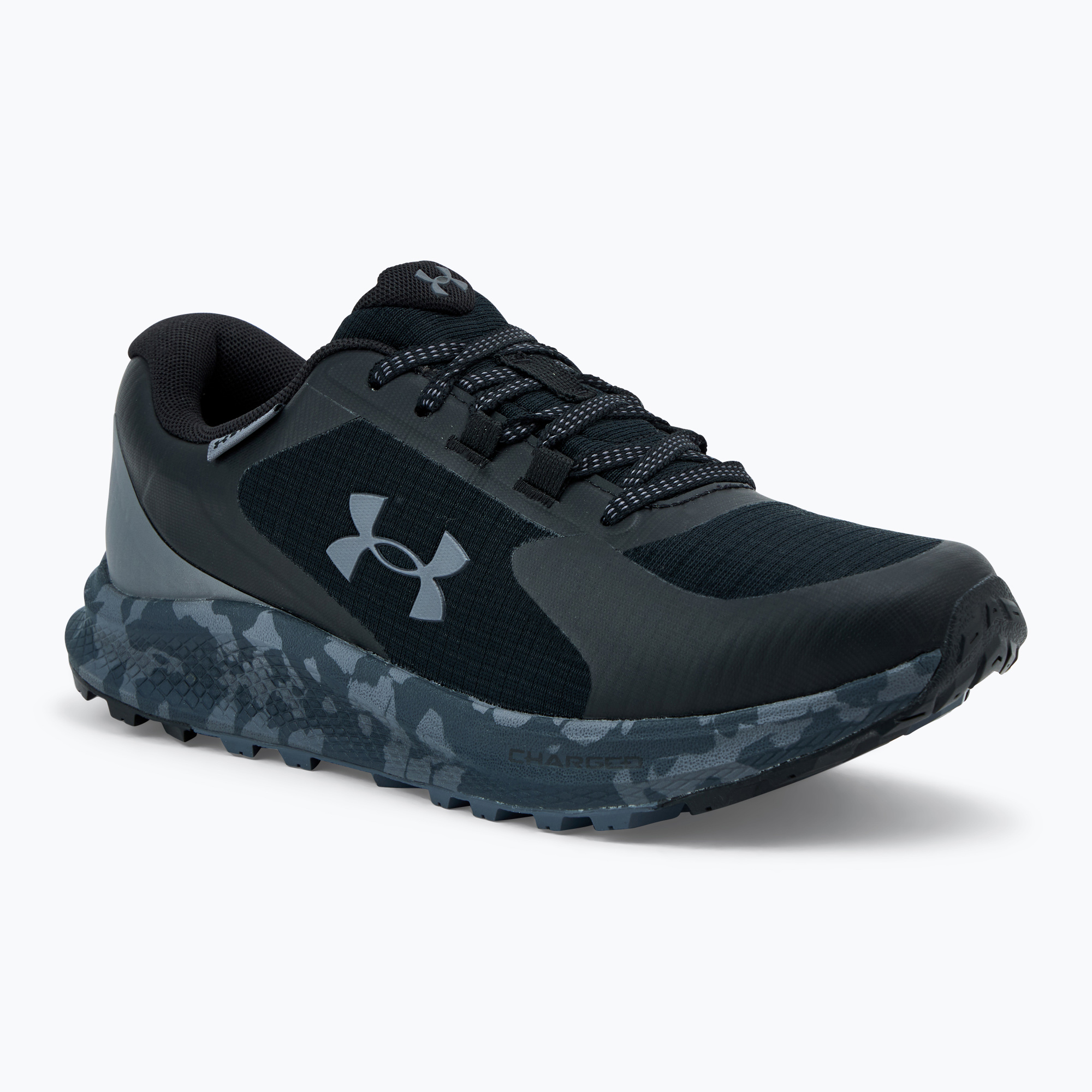 Buty do biegania męskie Under Armour Charged Bandit Trail 3 black/castlerock/white | WYSYŁKA W 24H | 30 DNI NA ZWROT