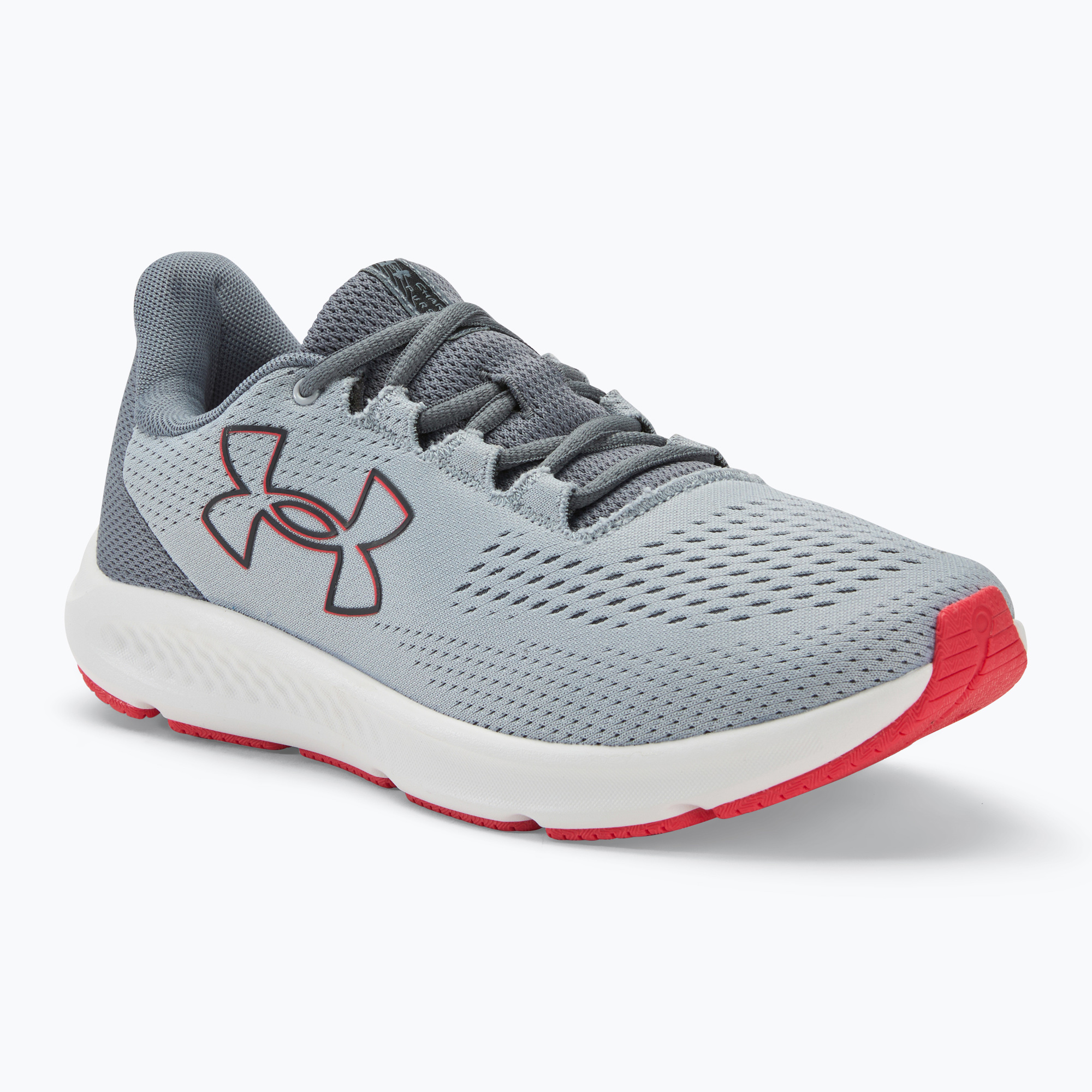 Buty do biegania męskie Under Armour Charged Pursuit 3 Big Logo mod gray/titan gray/black | WYSYŁKA W 24H | 30 DNI NA ZWROT