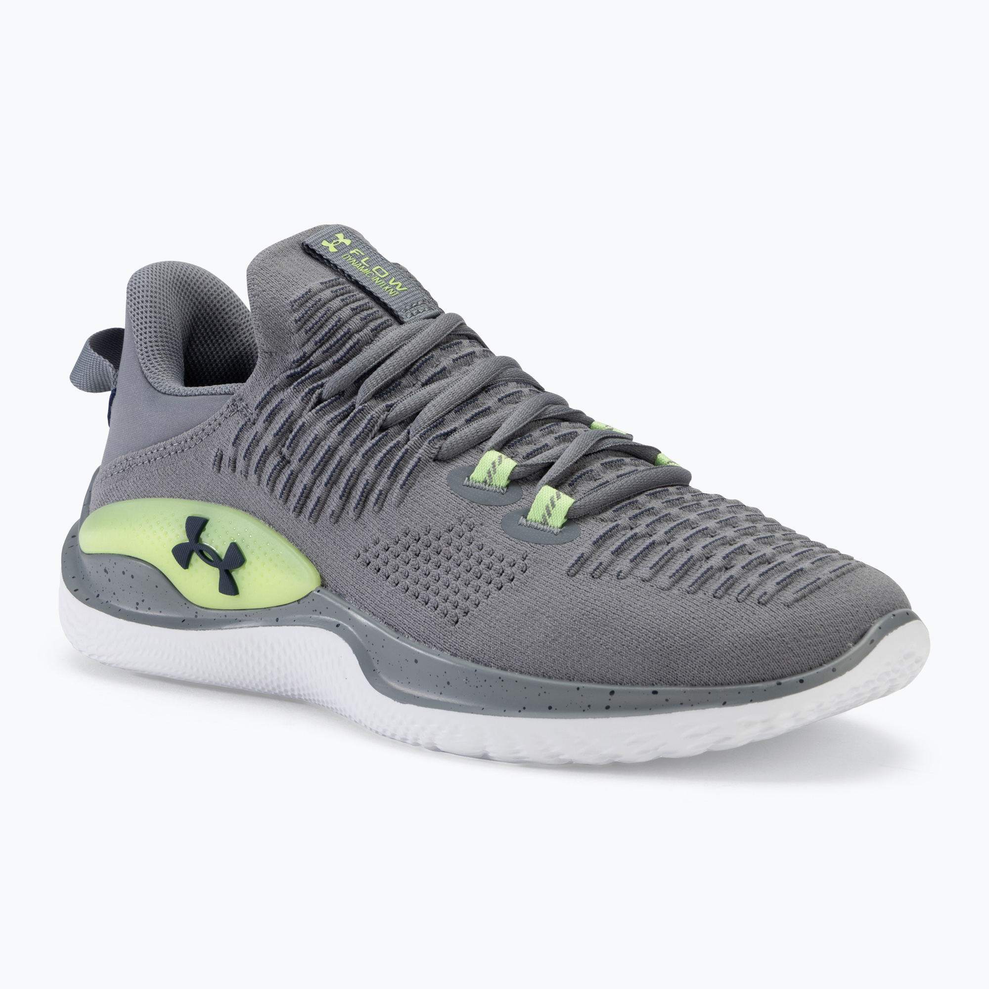 Buty treningowe męskie Under Armour Dynamic IntelliKnit titan gray/morph green/midnight navy | WYSYŁKA W 24H | 30 DNI NA ZWROT