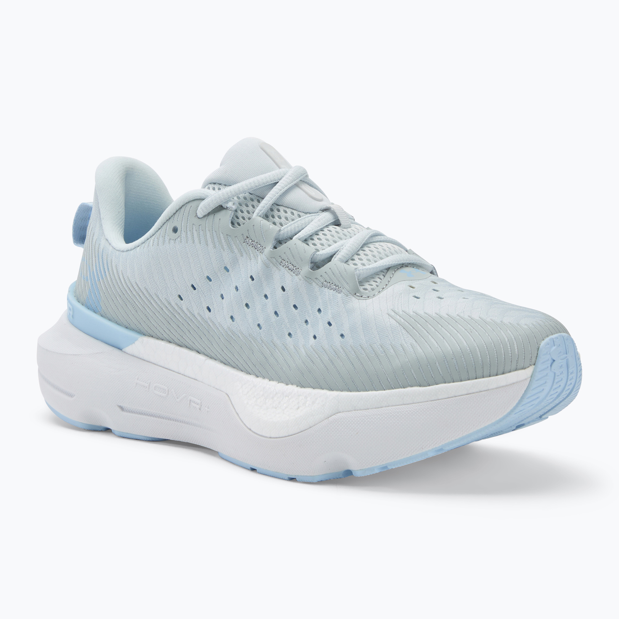 Buty do biegania damskie Under Armour Infinite Pro distant gray/halo gray/nimbus blue | WYSYŁKA W 24H | 30 DNI NA ZWROT