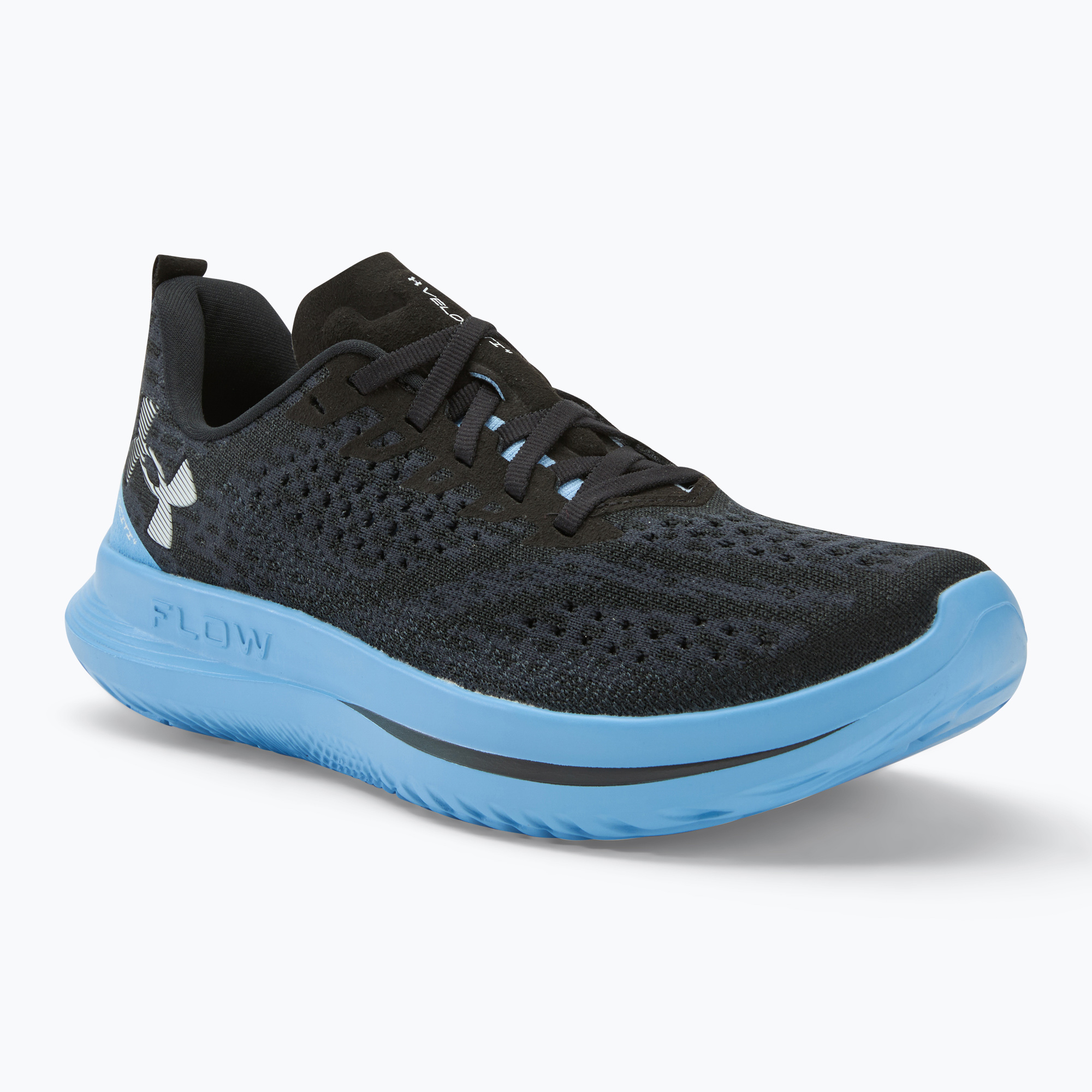 Buty do biegania męskie Under Armour Velociti 4 black/horizon blue/white | WYSYŁKA W 24H | 30 DNI NA ZWROT