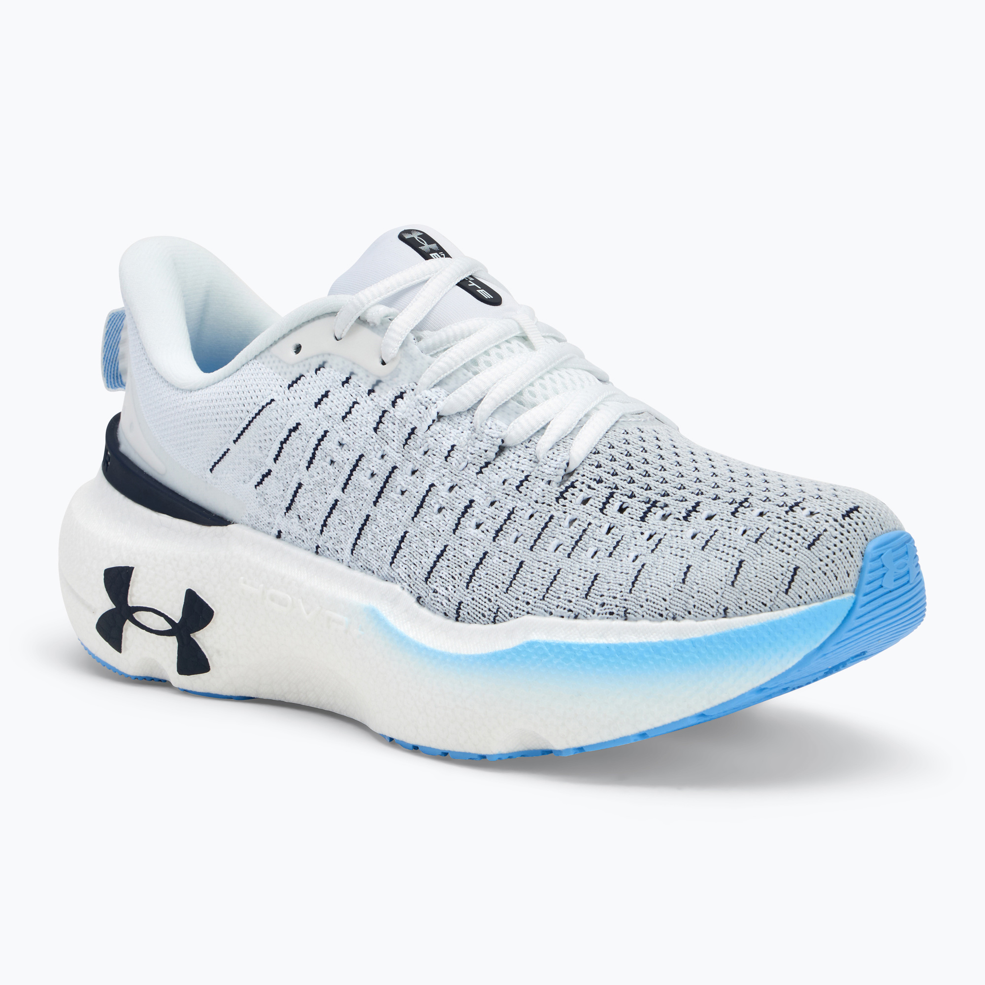 Buty do biegania damskie Under Armour Infinite Elite white/halo gray/midnight navy | WYSYŁKA W 24H | 30 DNI NA ZWROT