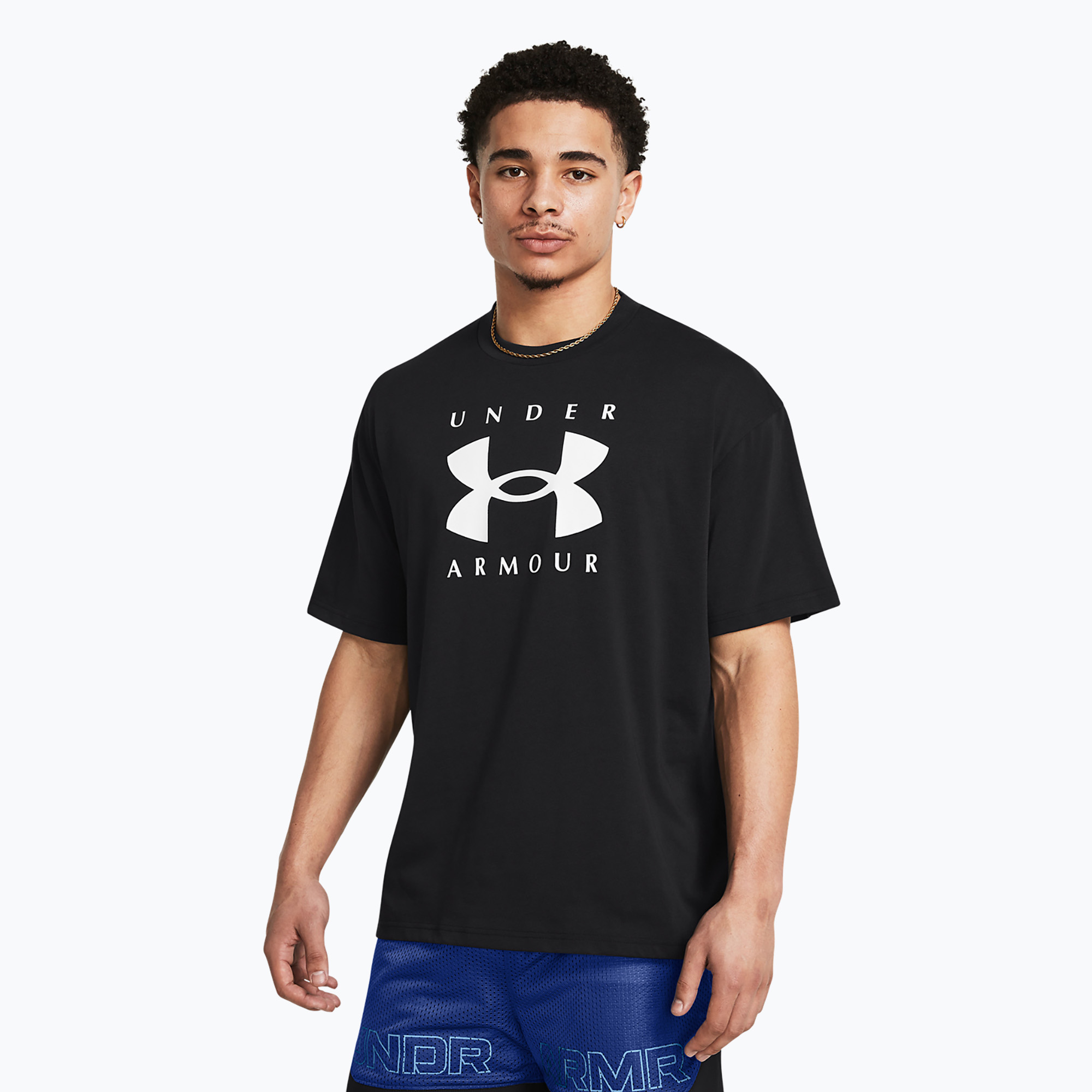 Koszulka męska Under Armour HW OS Branded black/white | WYSYŁKA W 24H | 30 DNI NA ZWROT